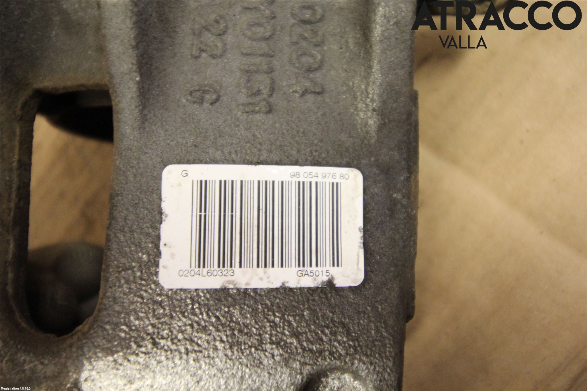 Peugeot 2008 13-20 Bromsok Fram Vänster