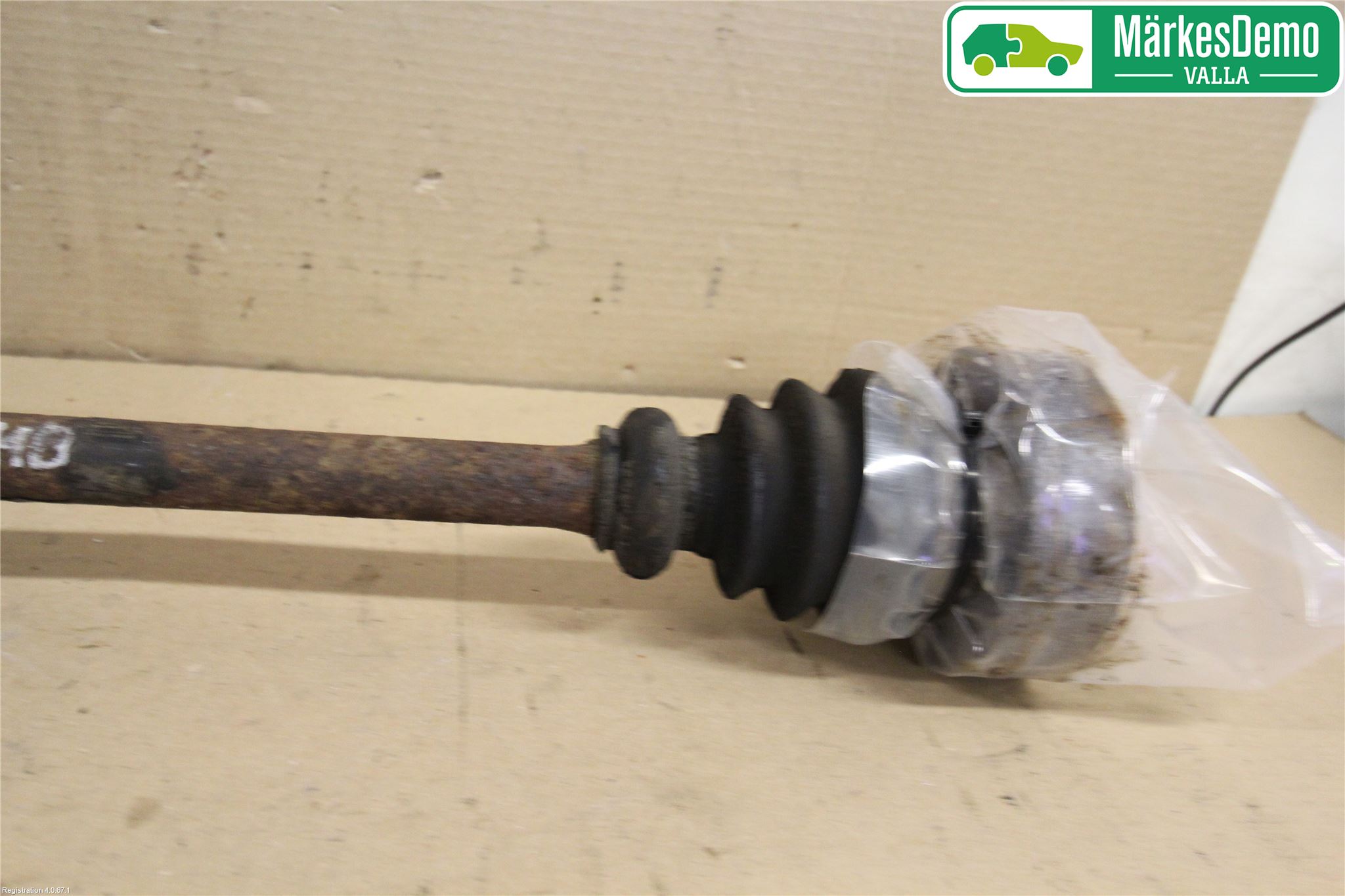 Audi A8/S8 4D 94-02 Drivaxel Bak Höger