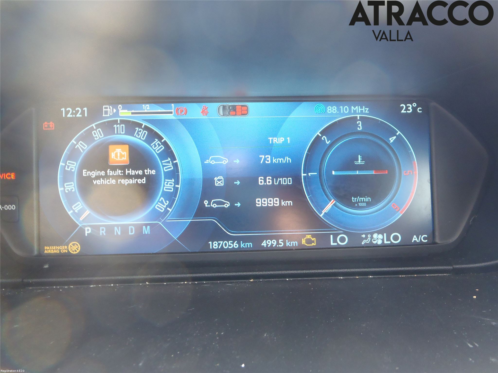 Citroen C4 GRAND PICASSO 14-18 Instrument Komb