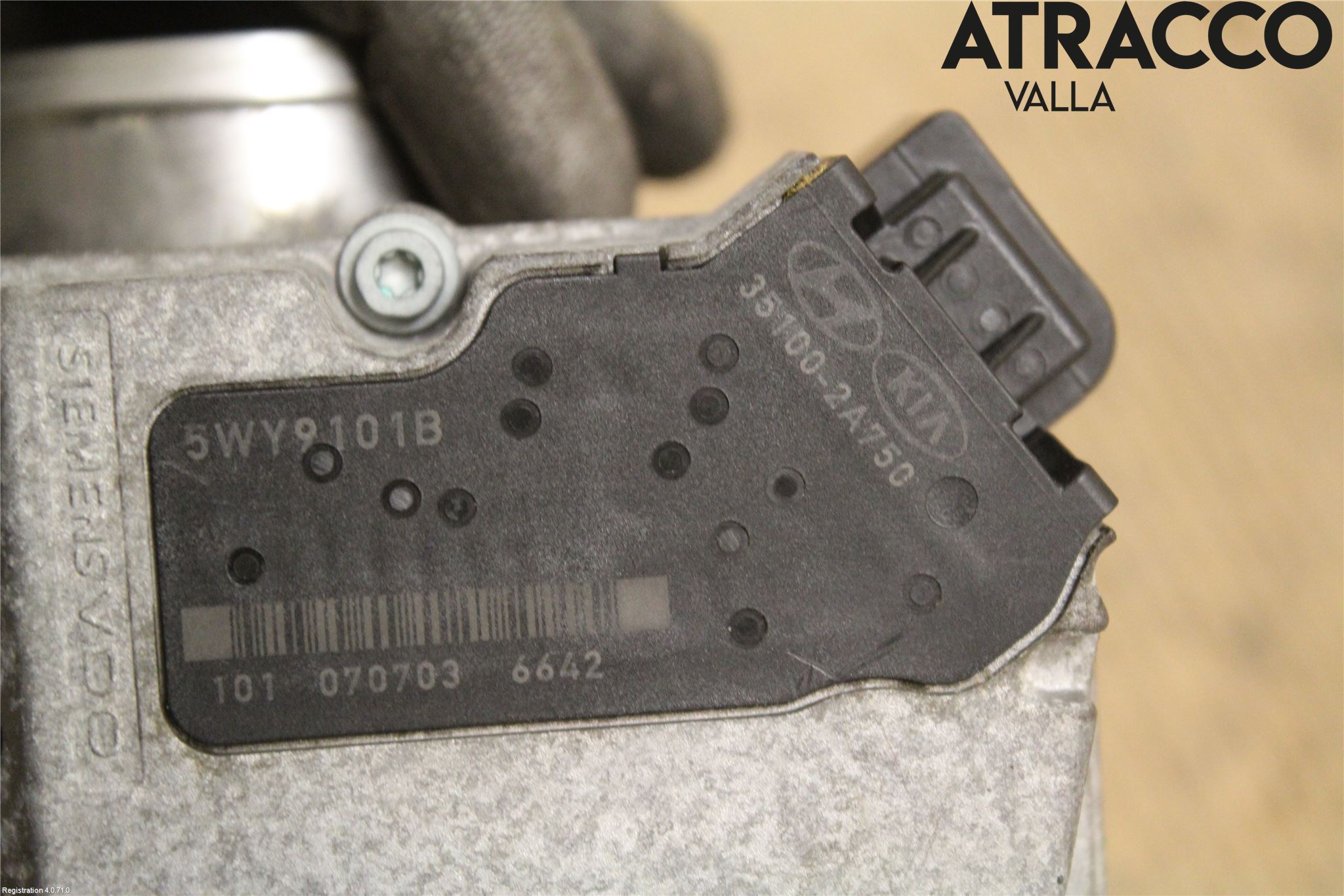 Kia CEED 06-12 Injspjällhus