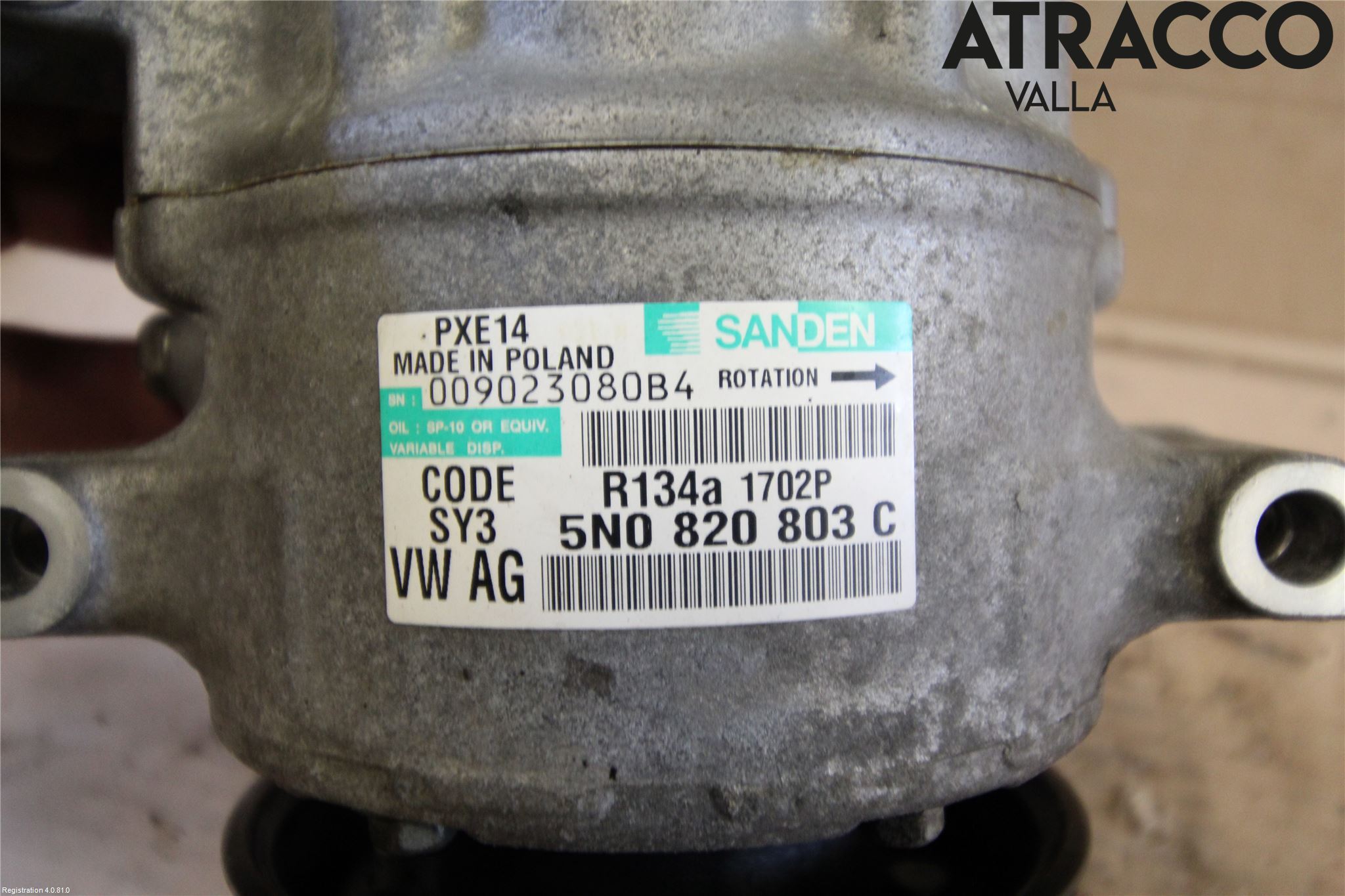 Volkswagen VW GOLF VI 09-13 Ac Kompressor