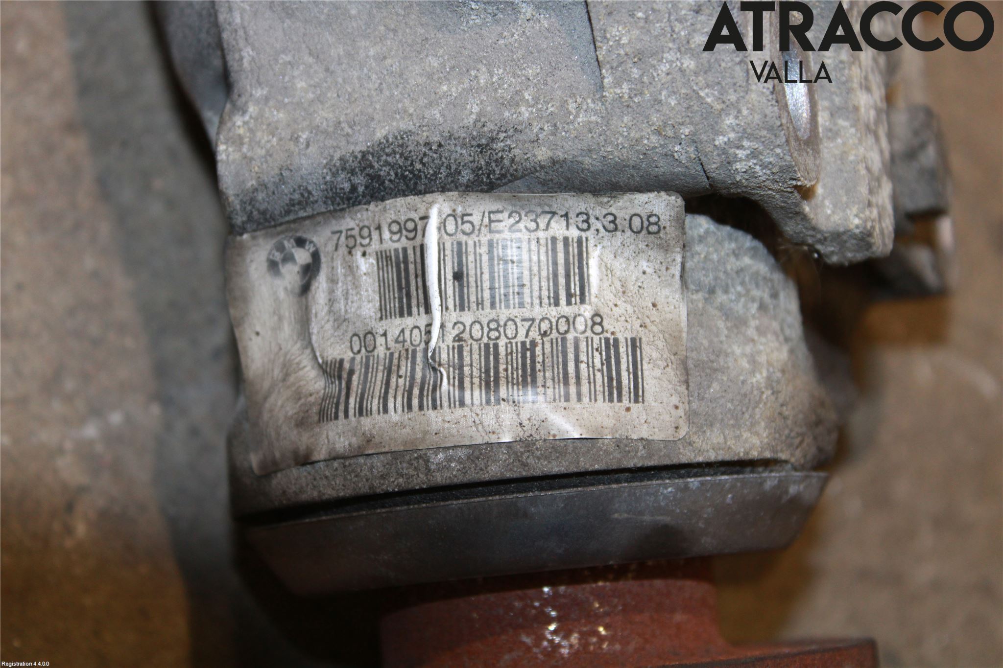 BMW 5 F10/F11/F18 09-17 Framvagn Diffrential