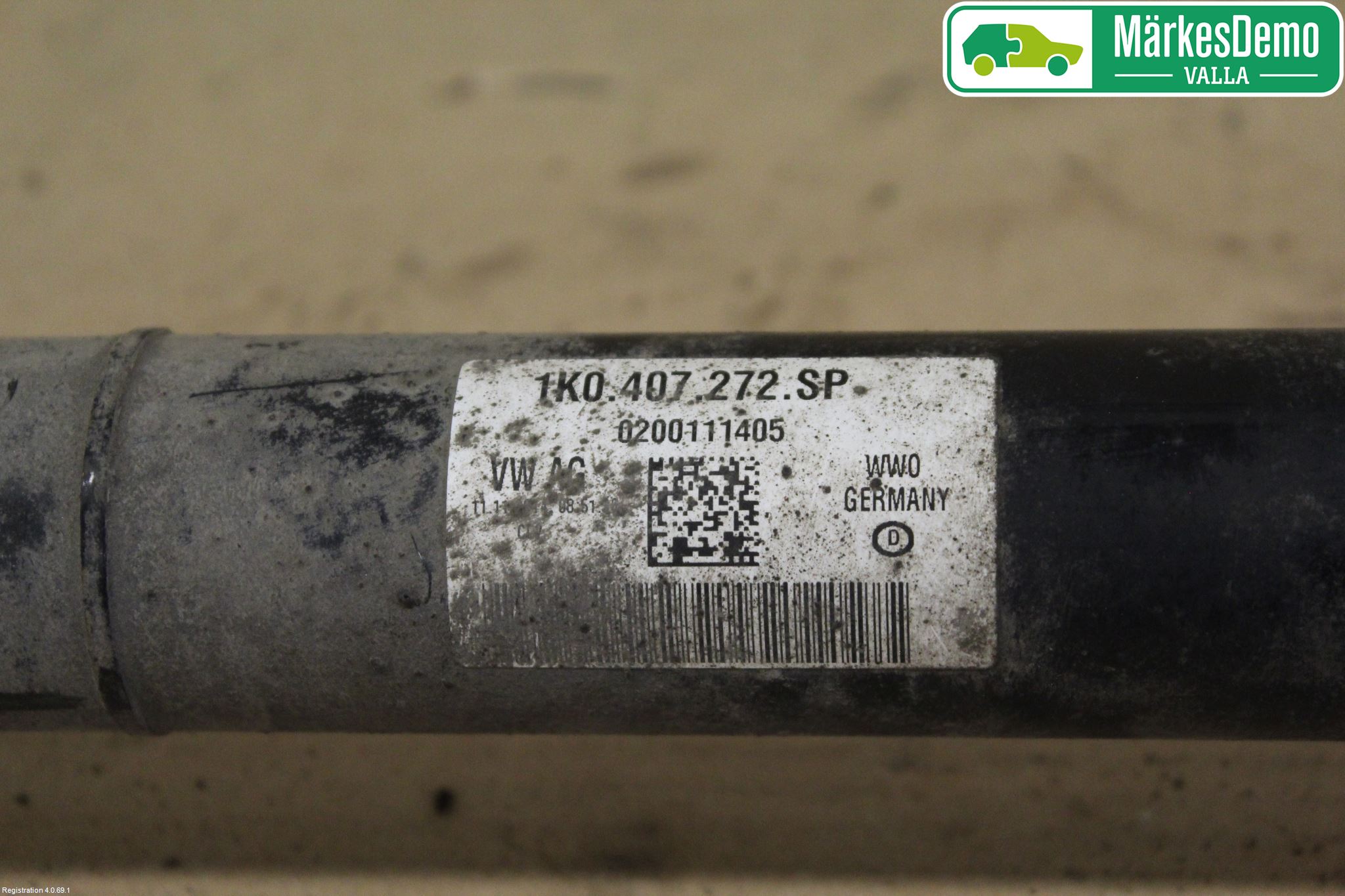 Volkswagen VW GOLF / E-GOLF VII 13-20 Drivaxel Fram Höger