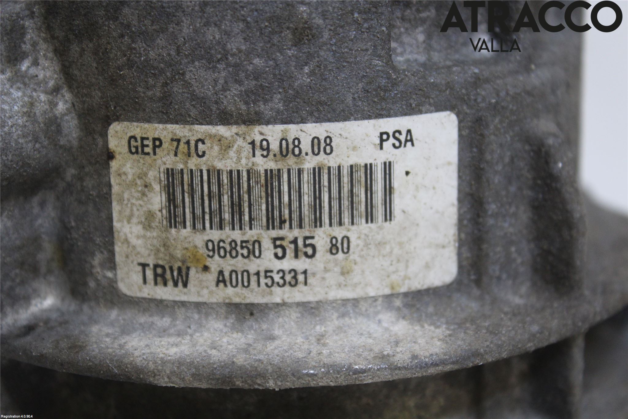 Citroen C4 PICASSO 06-13 Styrservo Pump Elektrisk