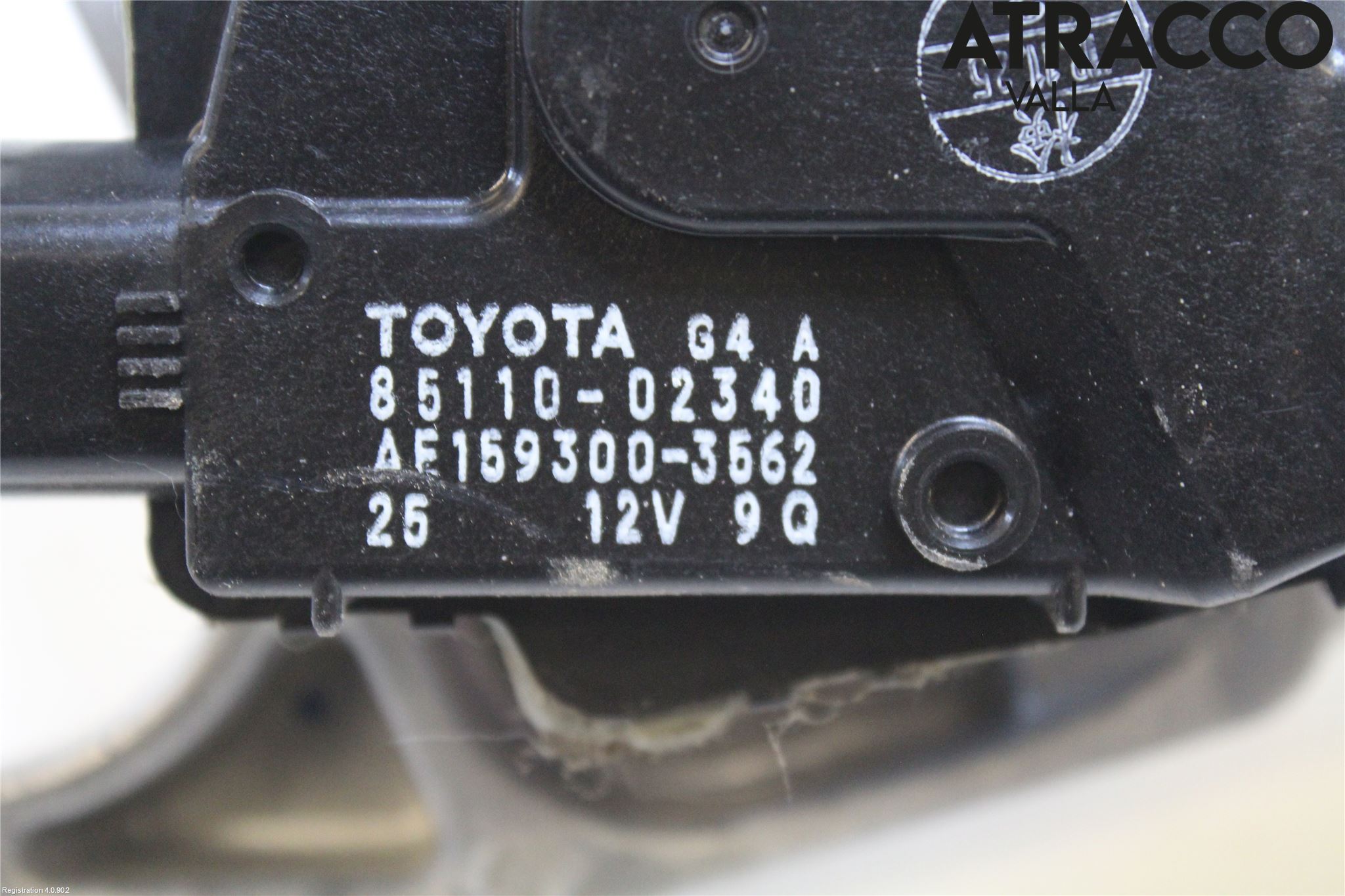 Toyota AURIS 13-19 Torkarmotor Vindruta