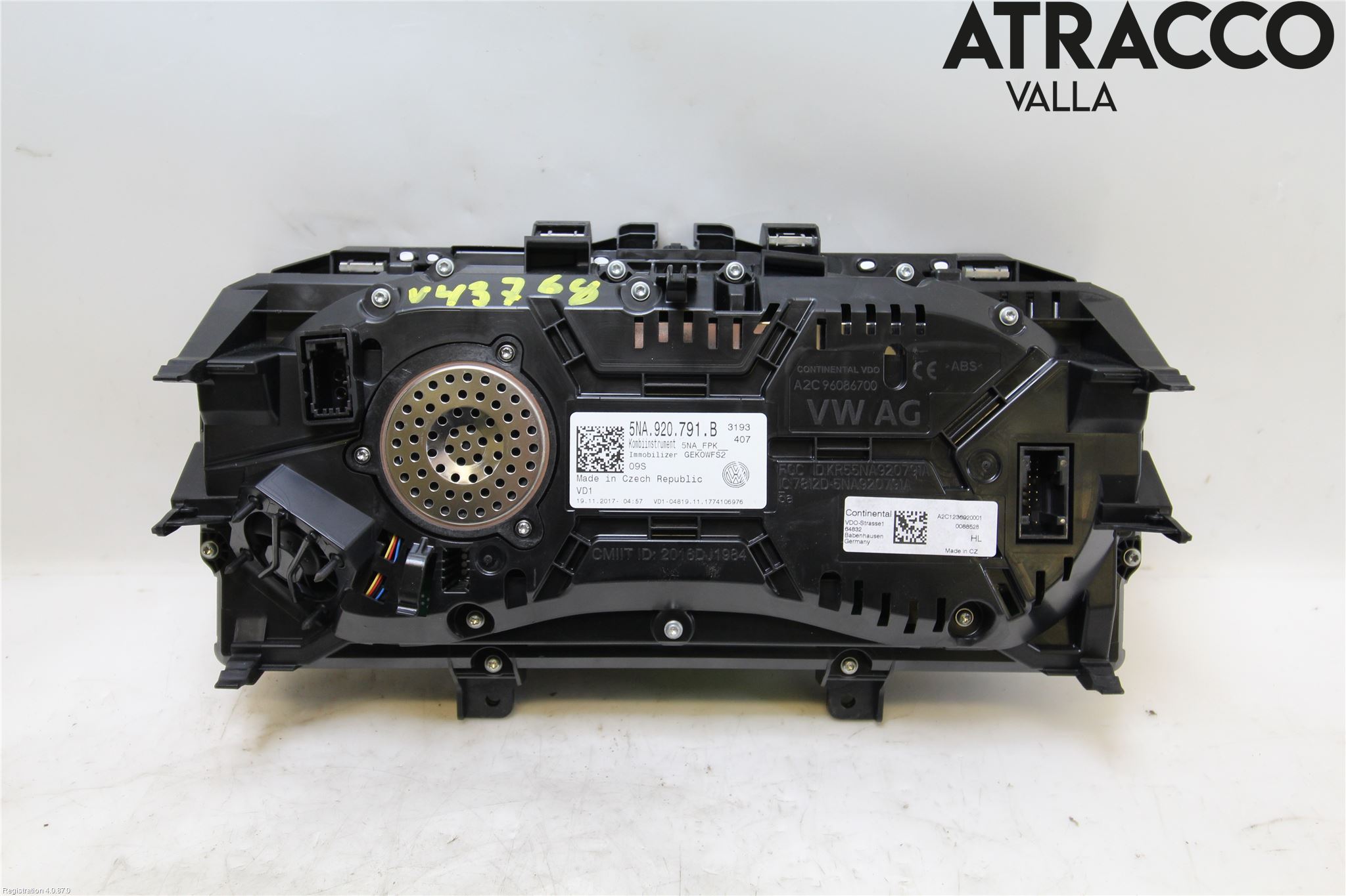 Volkswagen VW TIGUAN 16-24 Instrument Komb