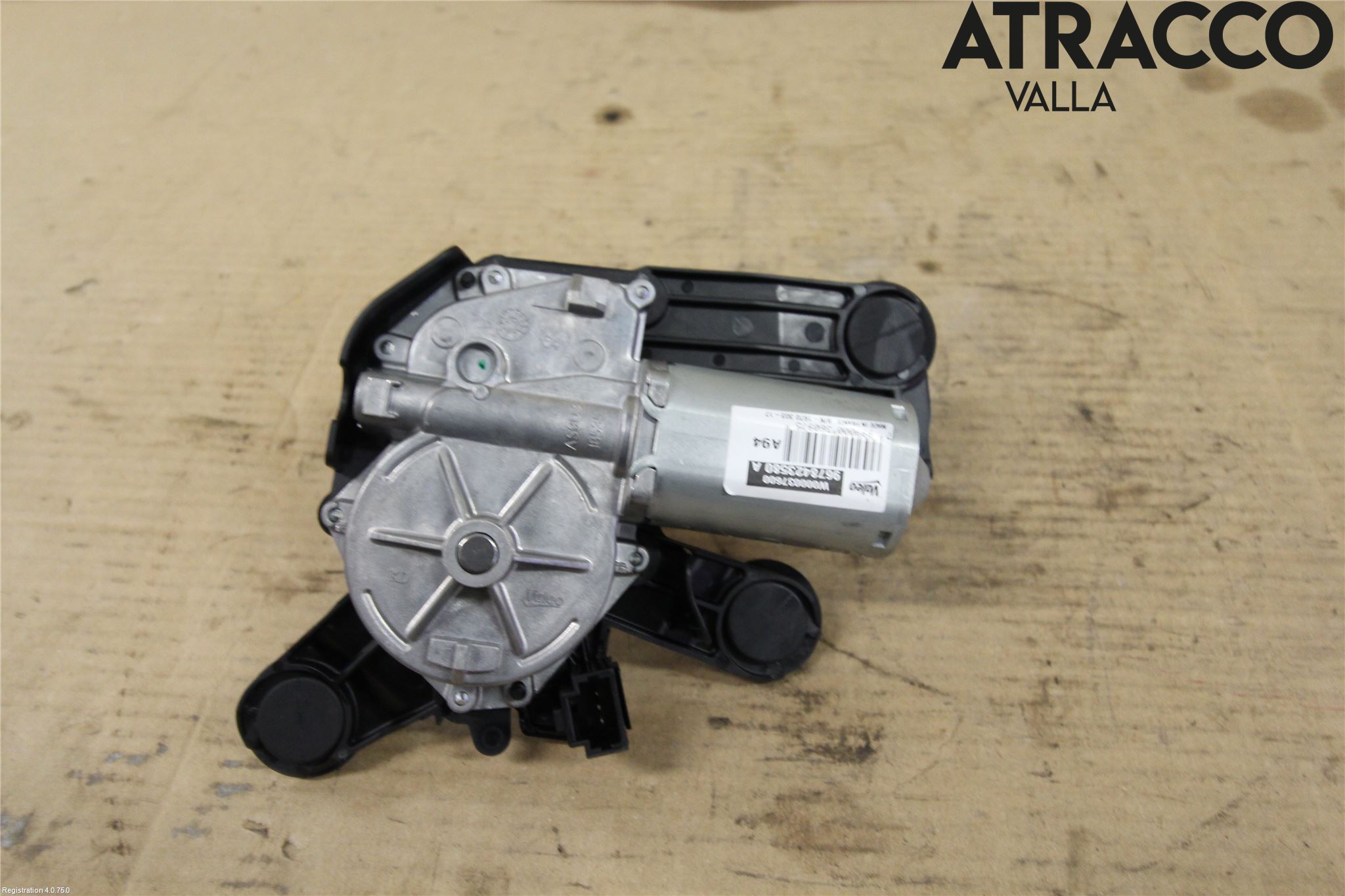 Peugeot 2008 13-20 Torkarmotor Baklucka