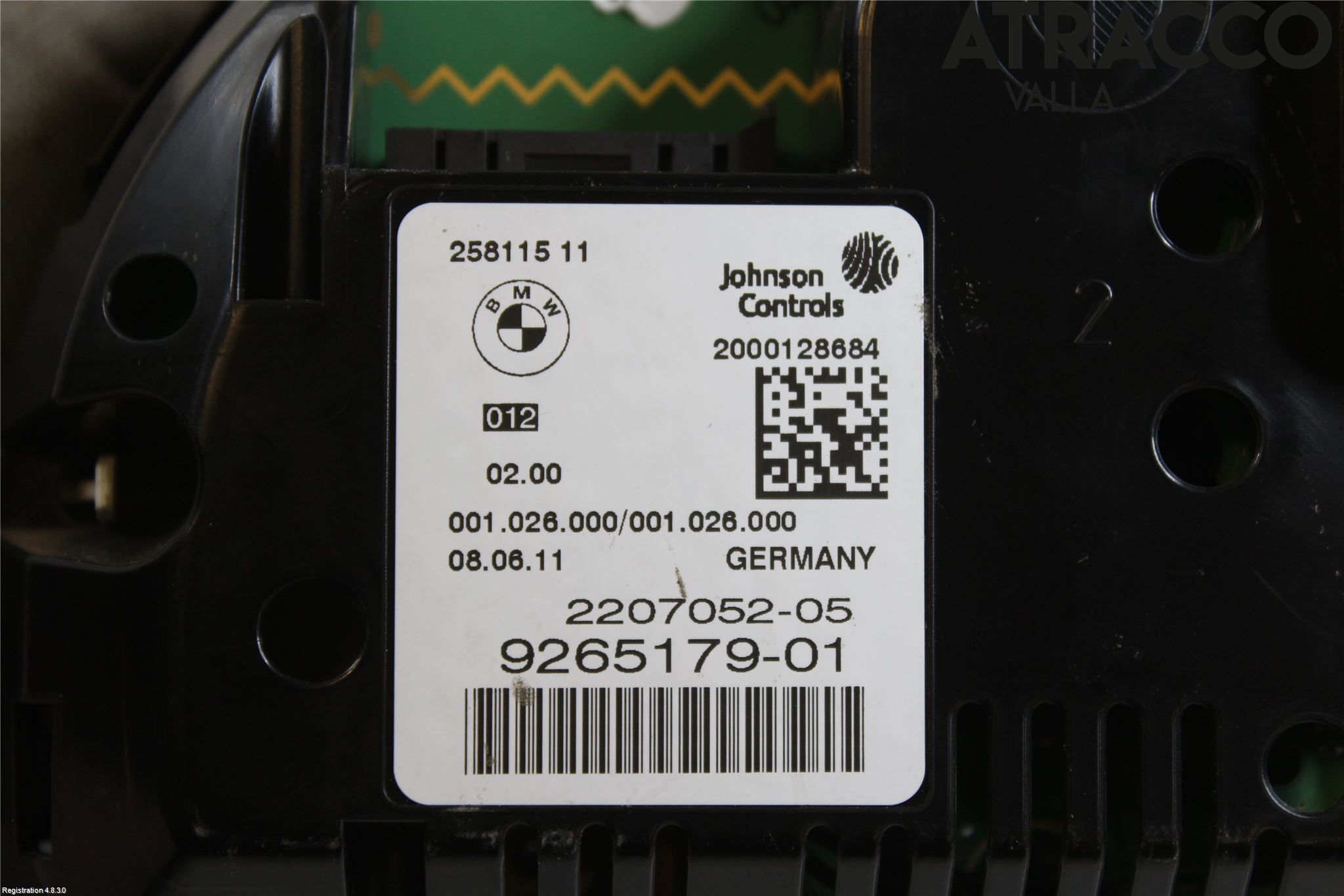 BMW 5 F10/F11/F18 09-17 Instrument Komb