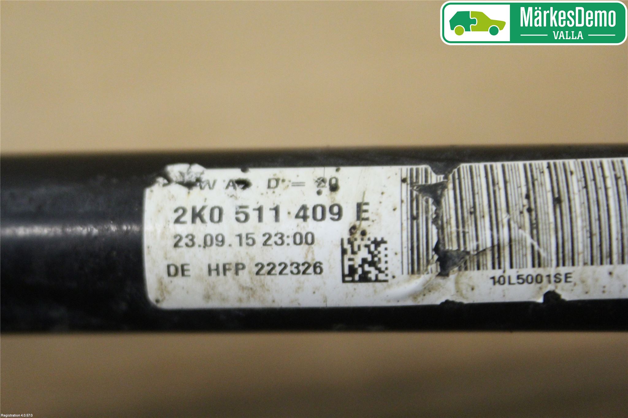 Volkswagen VW CADDY 16-20 Krängningshämmare Bak