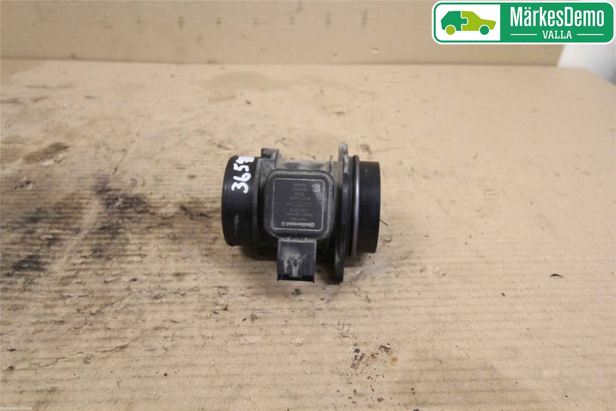 Citroen NEMO Injluftmassamätare