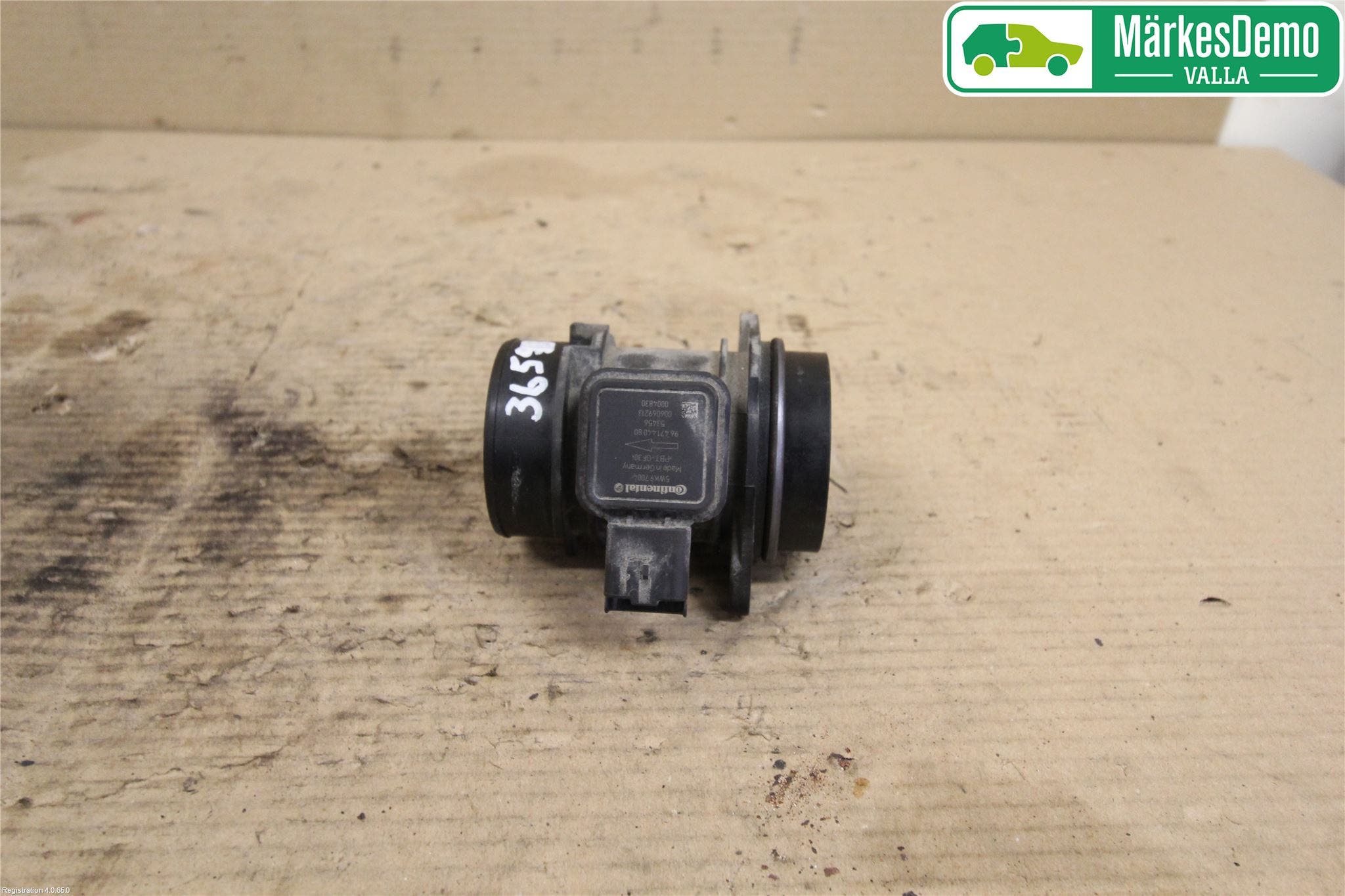 Citroen NEMO Injluftmassamätare