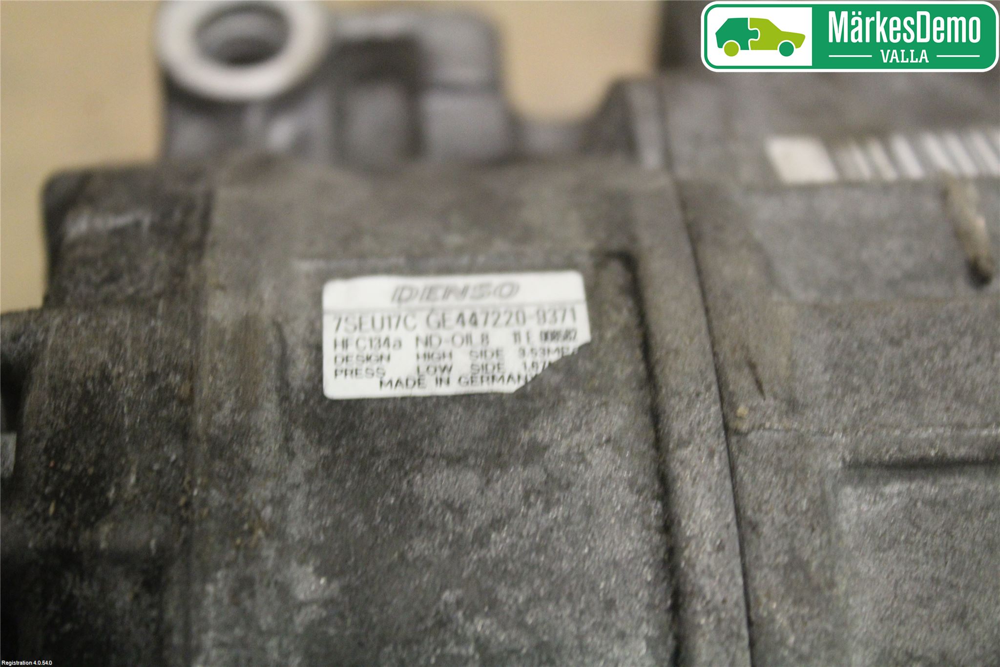 BMW 5 E60/61 Sed/Tou 02-10 Ac Kompressor