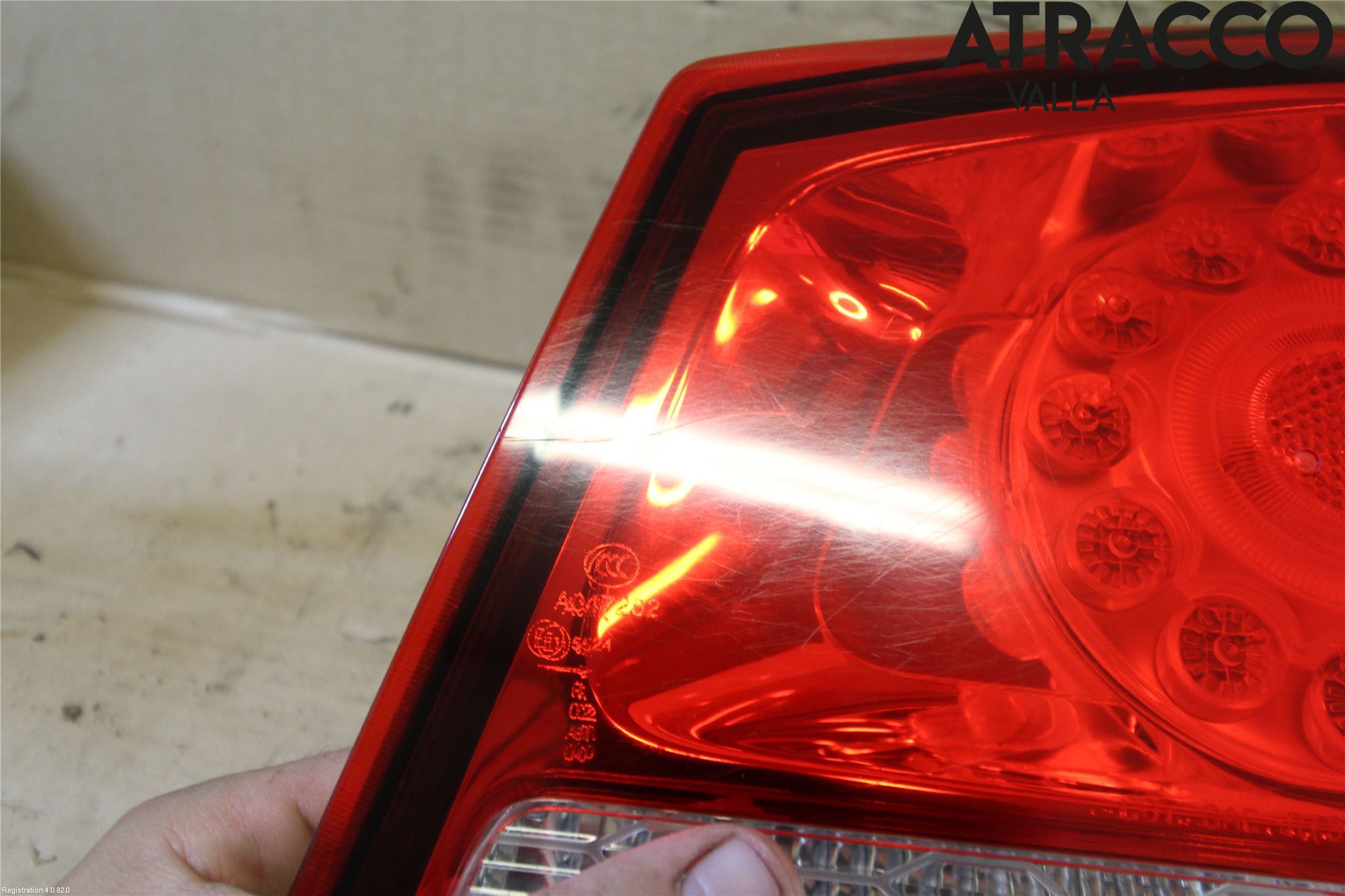 Fiat FREEMONT Bakljus Lucka Hö