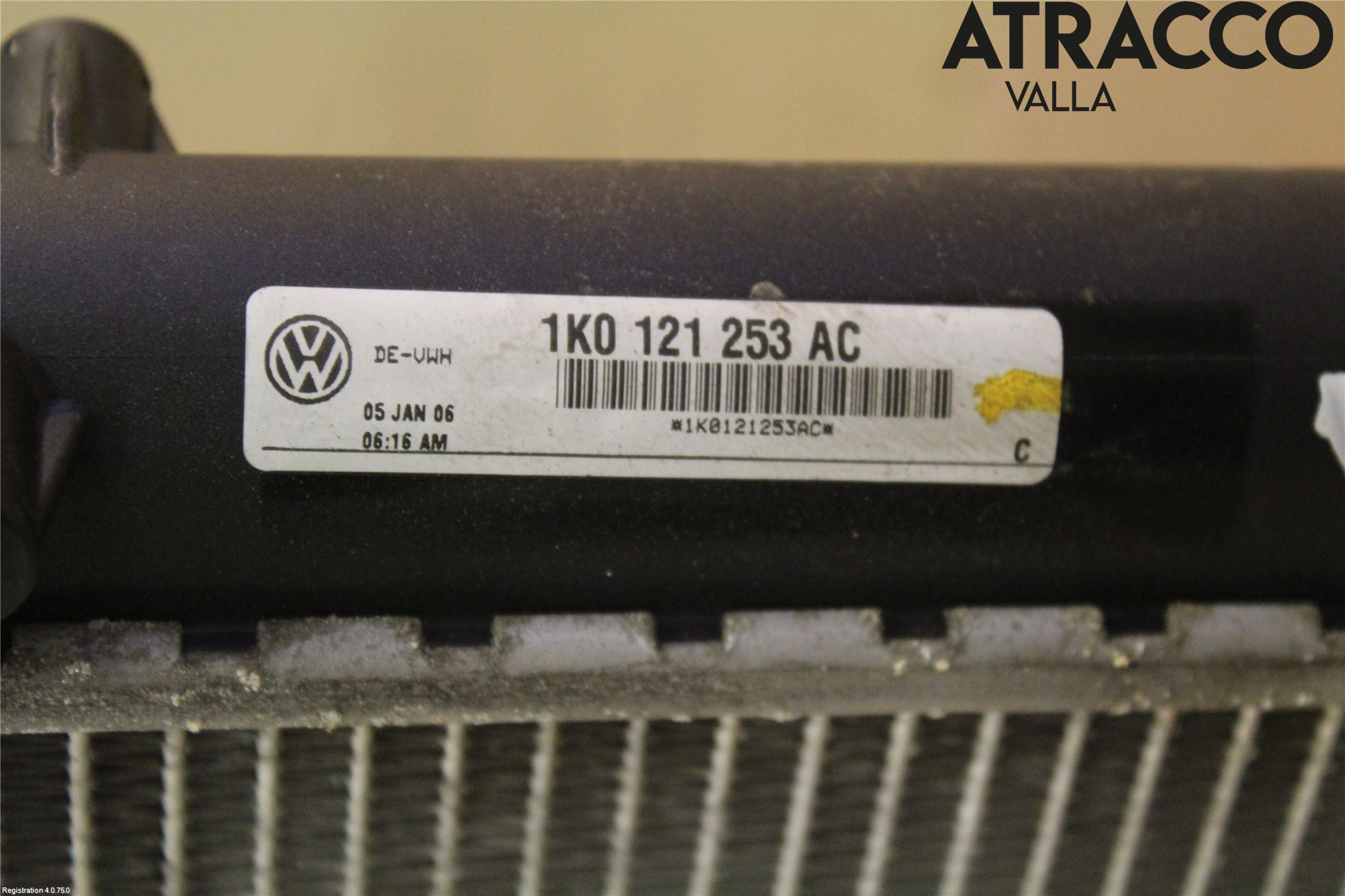 Volkswagen VW PASSAT 05-11 Kylare Man