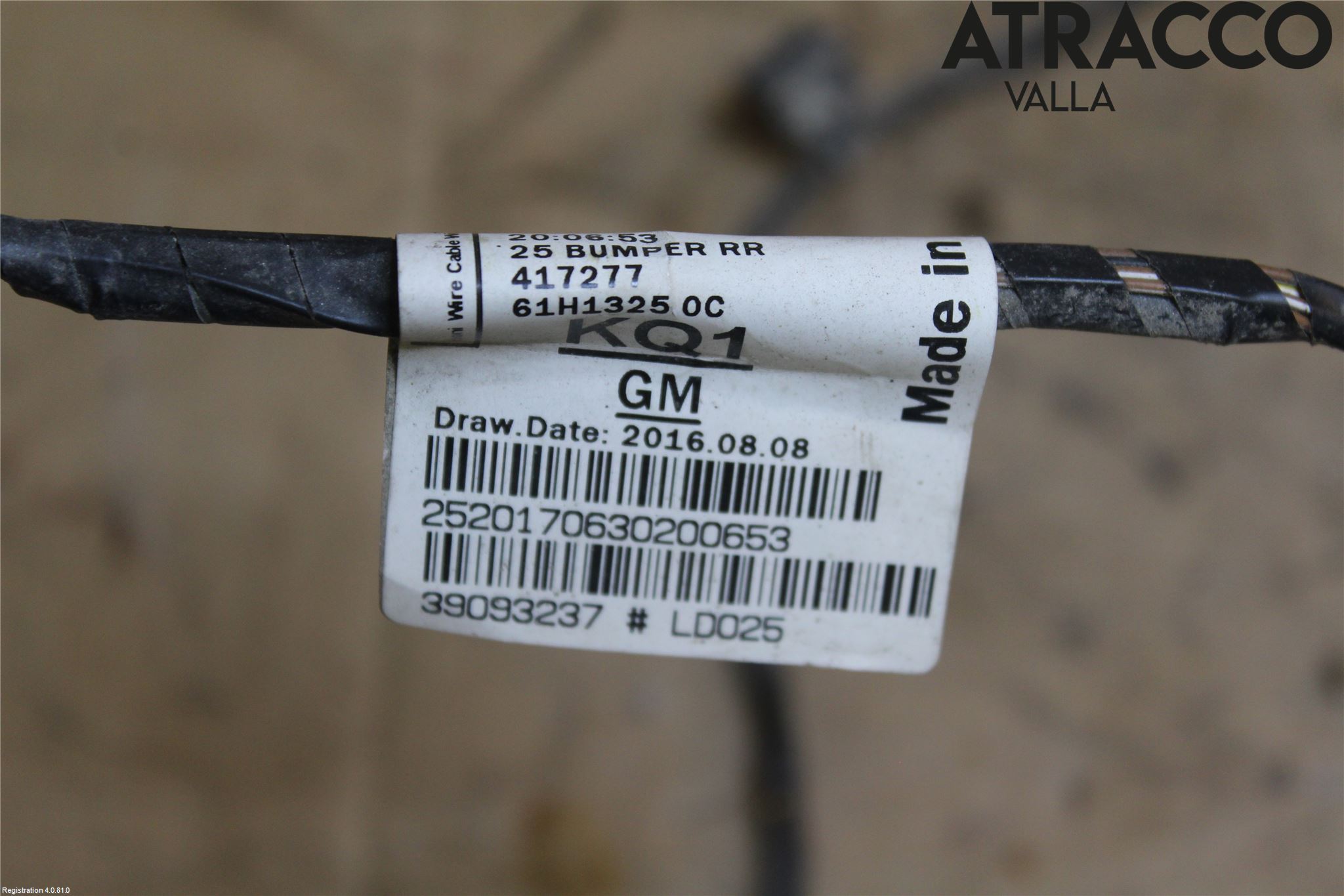 Opel ASTRA K 16-22 Kabelhärva