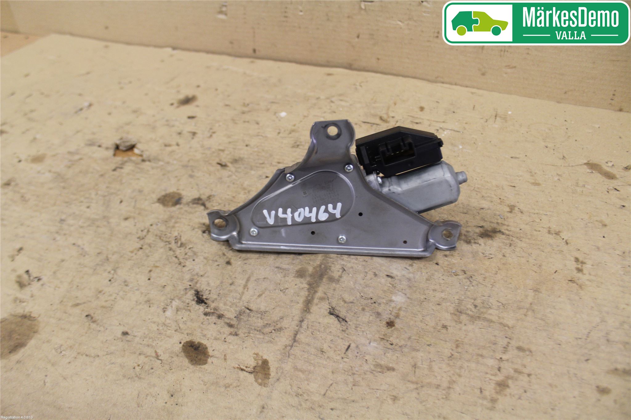 Toyota YARIS XP130 12-14 Torkarmotor Baklucka