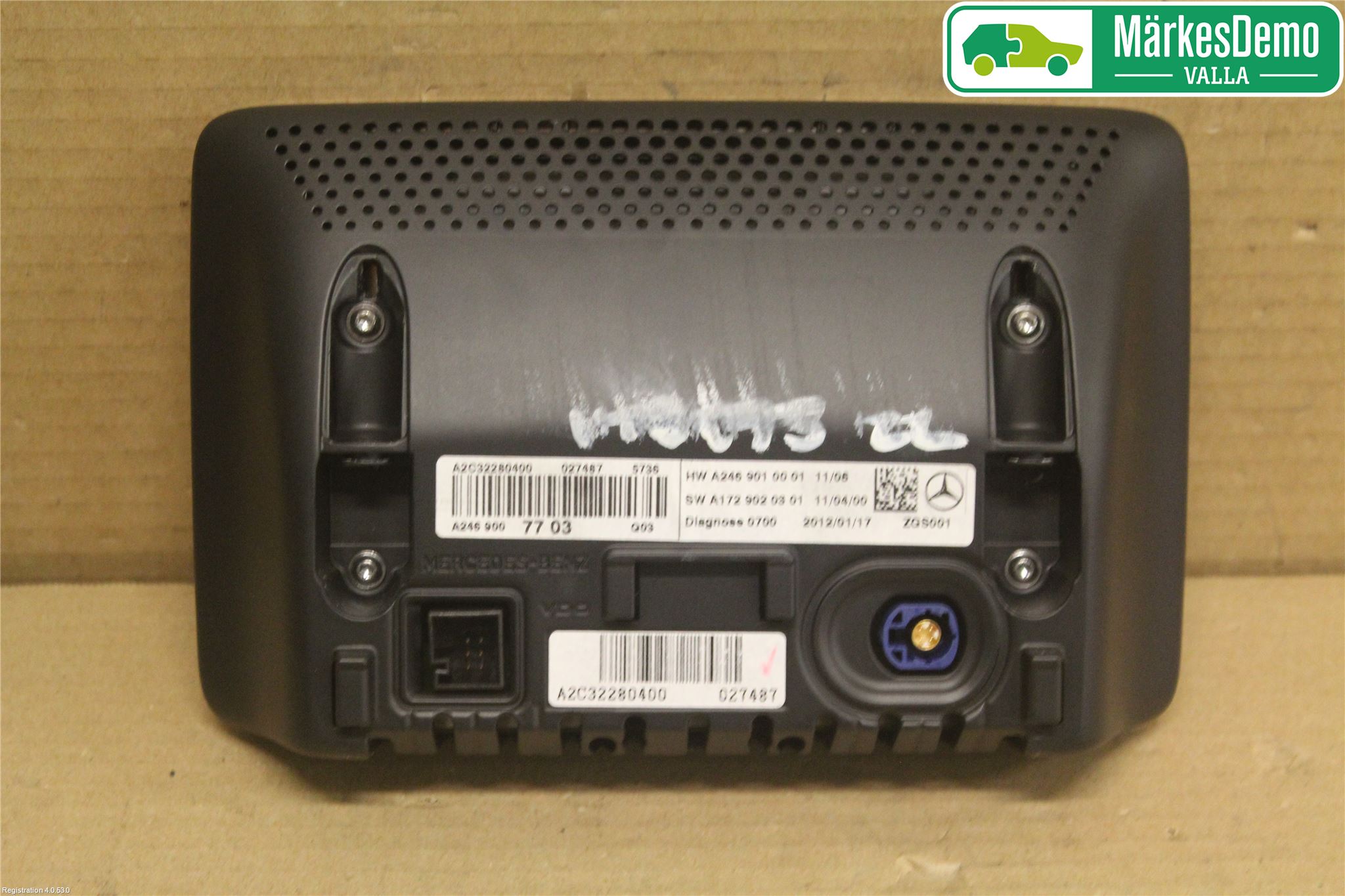 Mercedes-Benz MB B-KLASS (W246/W242) 12-19 Färddator
