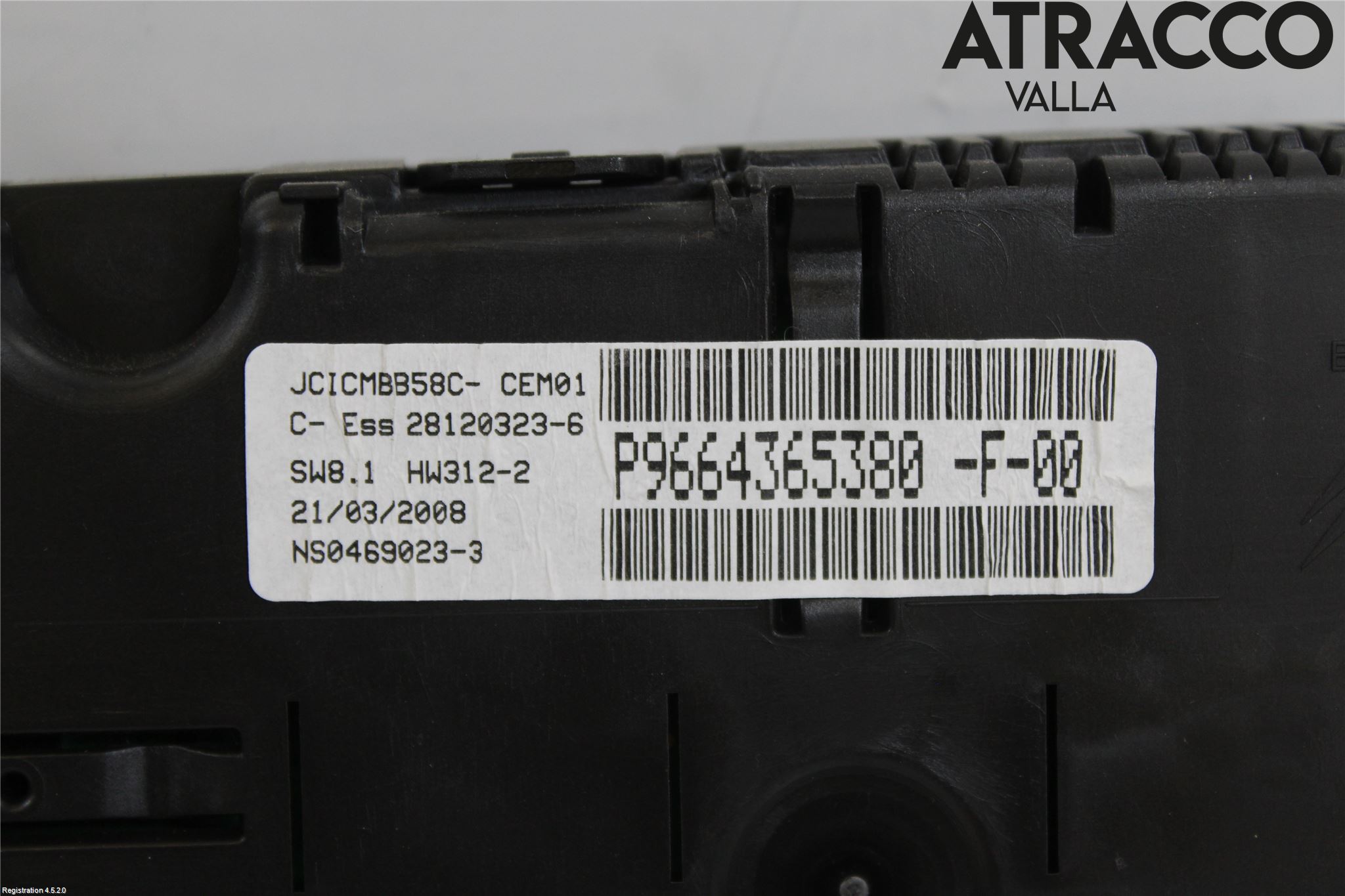 Citroen C4 GRAND PICASSO 07-13 Instrument Komb