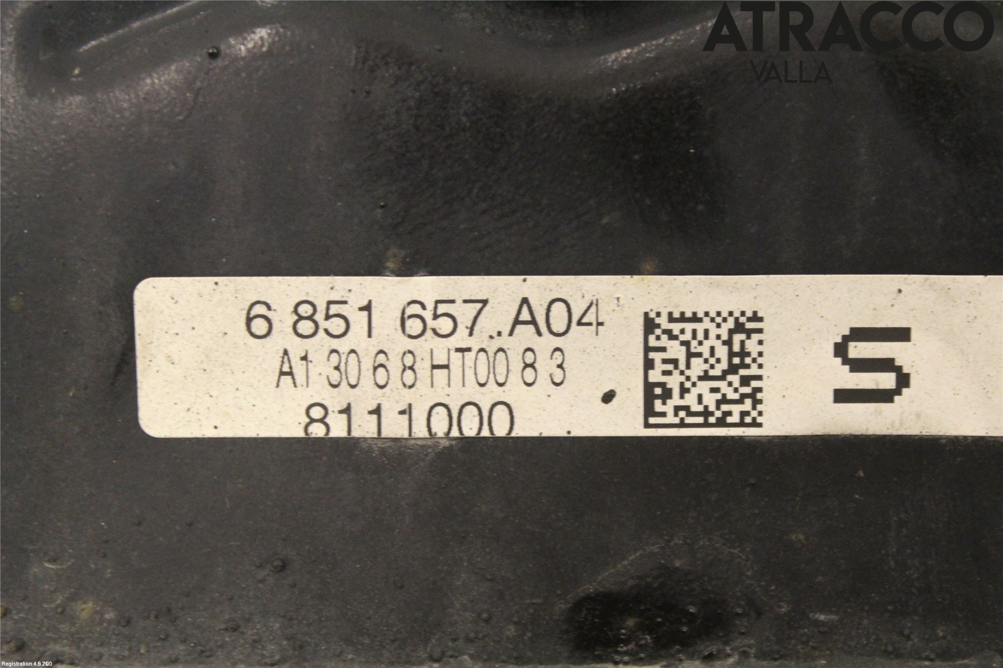 BMW 3 F30/F31/F80 12-19 Bakaxelbalk