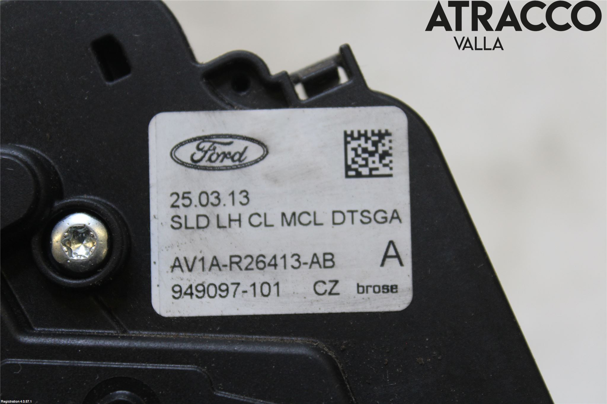 Ford B-MAX 12-17 Låskista-Dörrlås