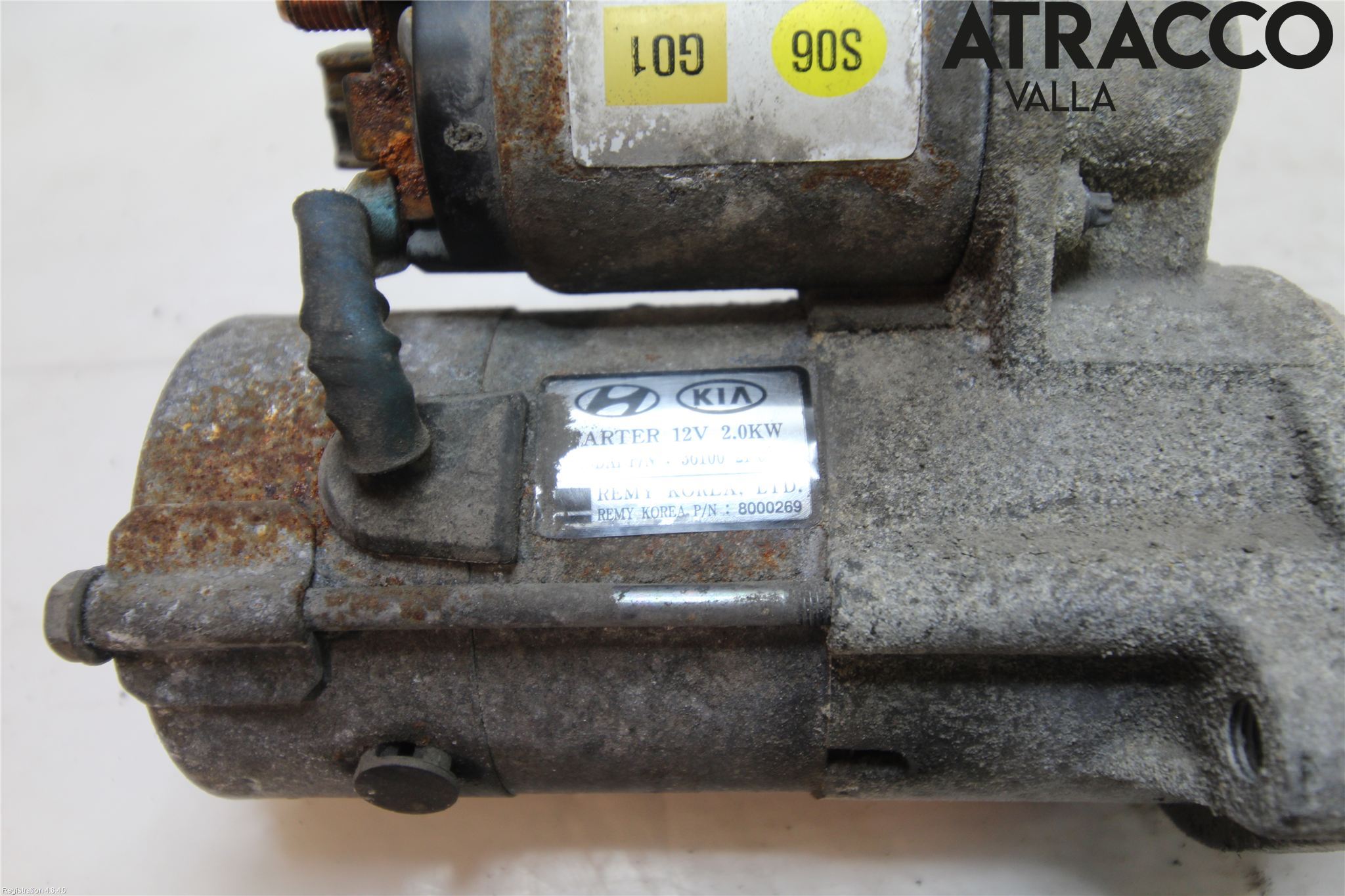 Kia SPORTAGE (SL) 11-15 Startmotor Diesel