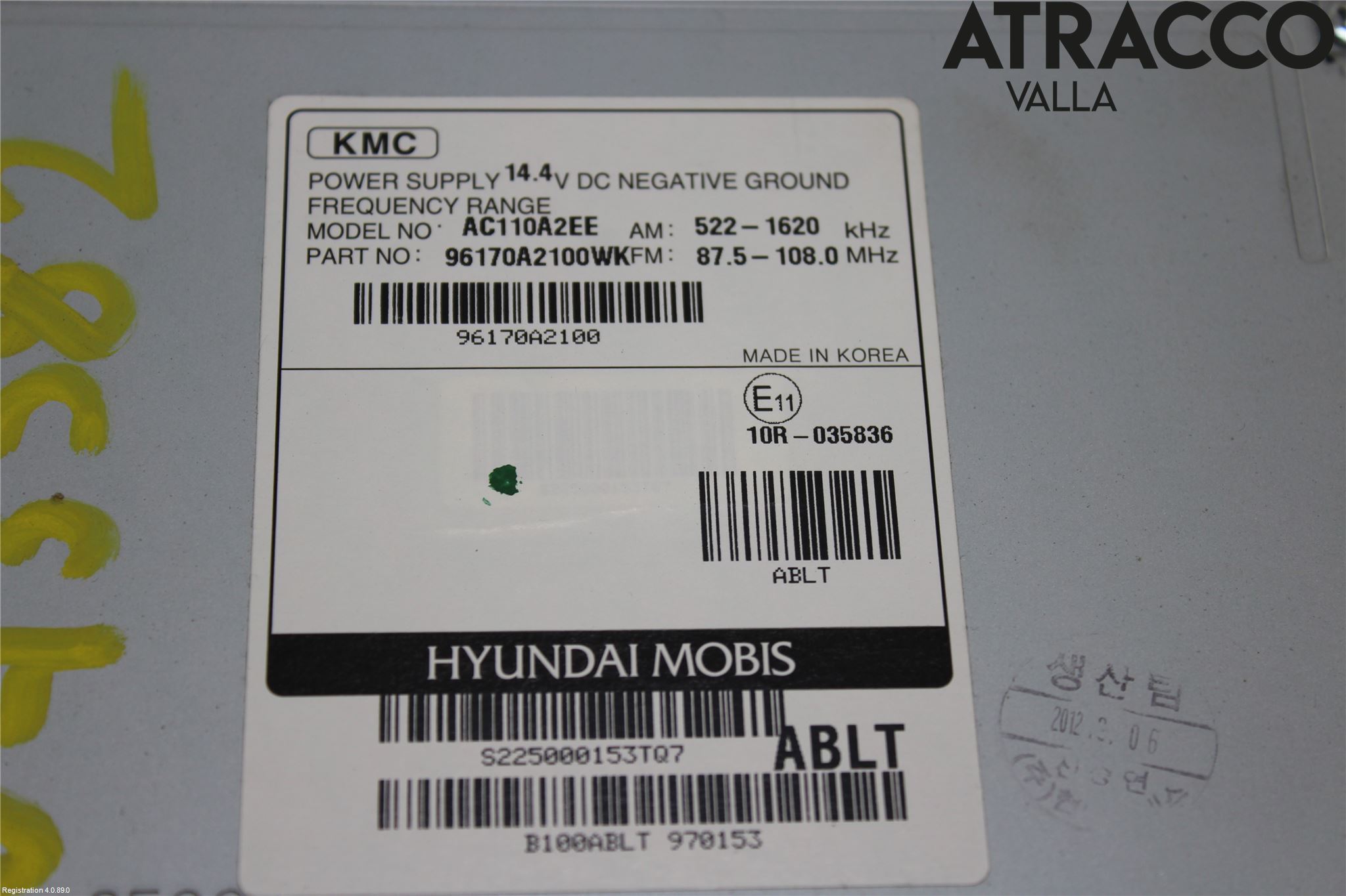 Kia CEED 12-18 Cd Radio - Multimediapanel