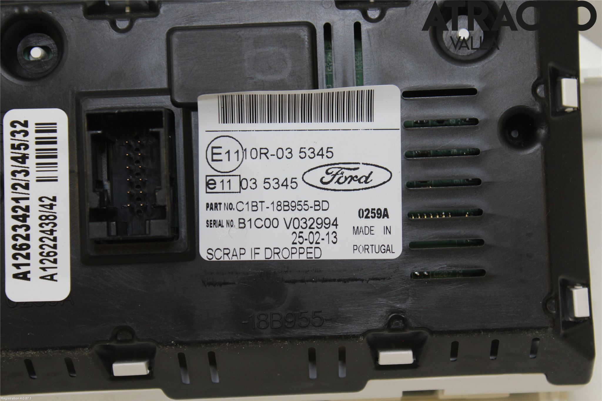 Ford B-MAX 12-17 Multifunktionsdisplay
