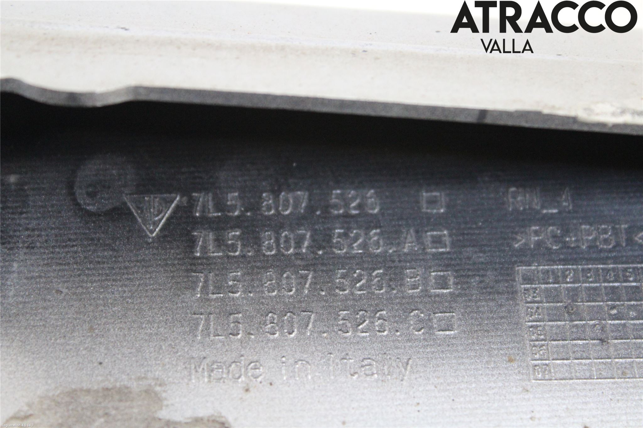 Porsche CAYENNE 03- Stötfångardel Bak Mitt