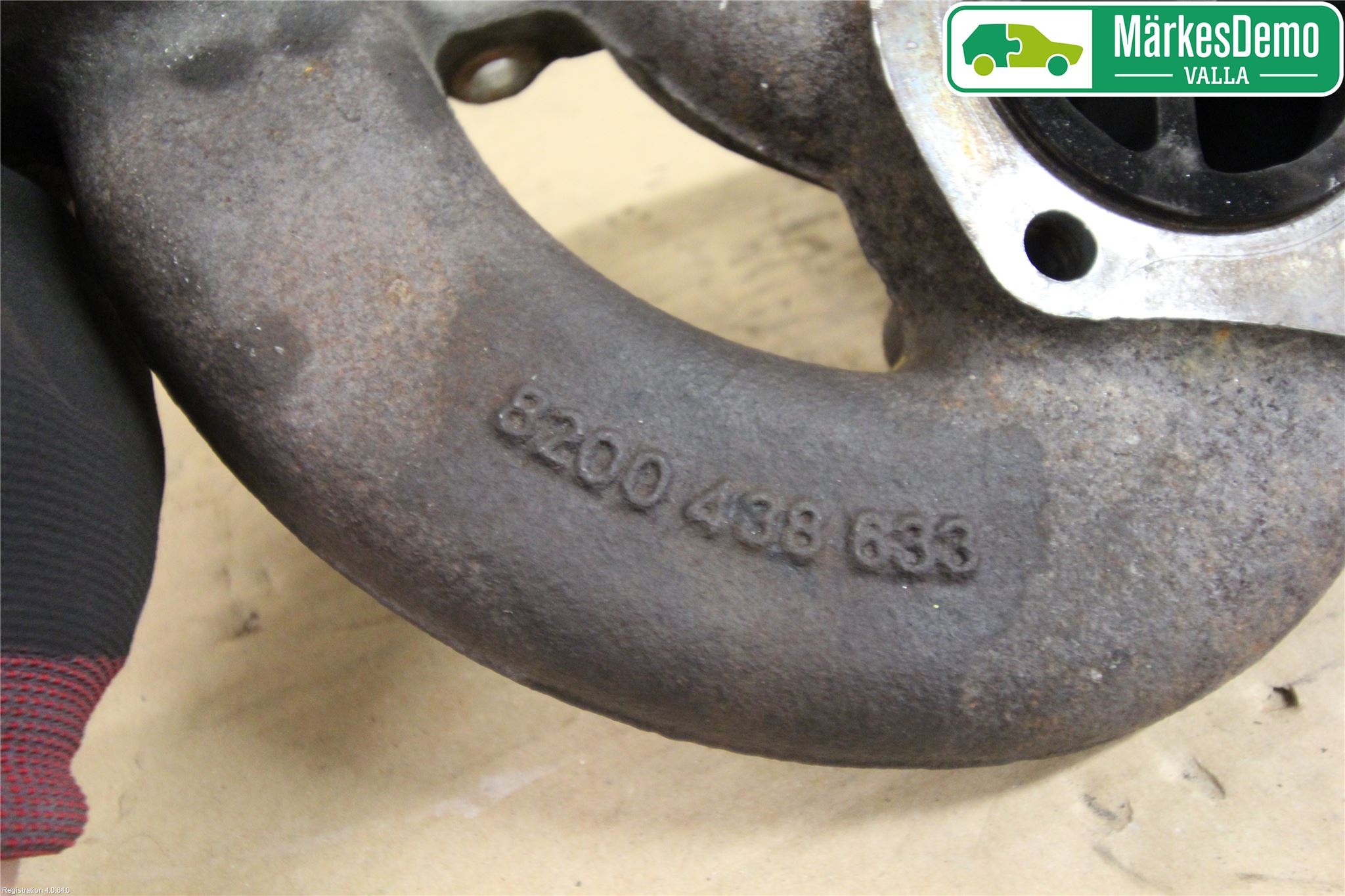 Renault SCÉNIC/GRAND 03-06 Grenrör Avgas