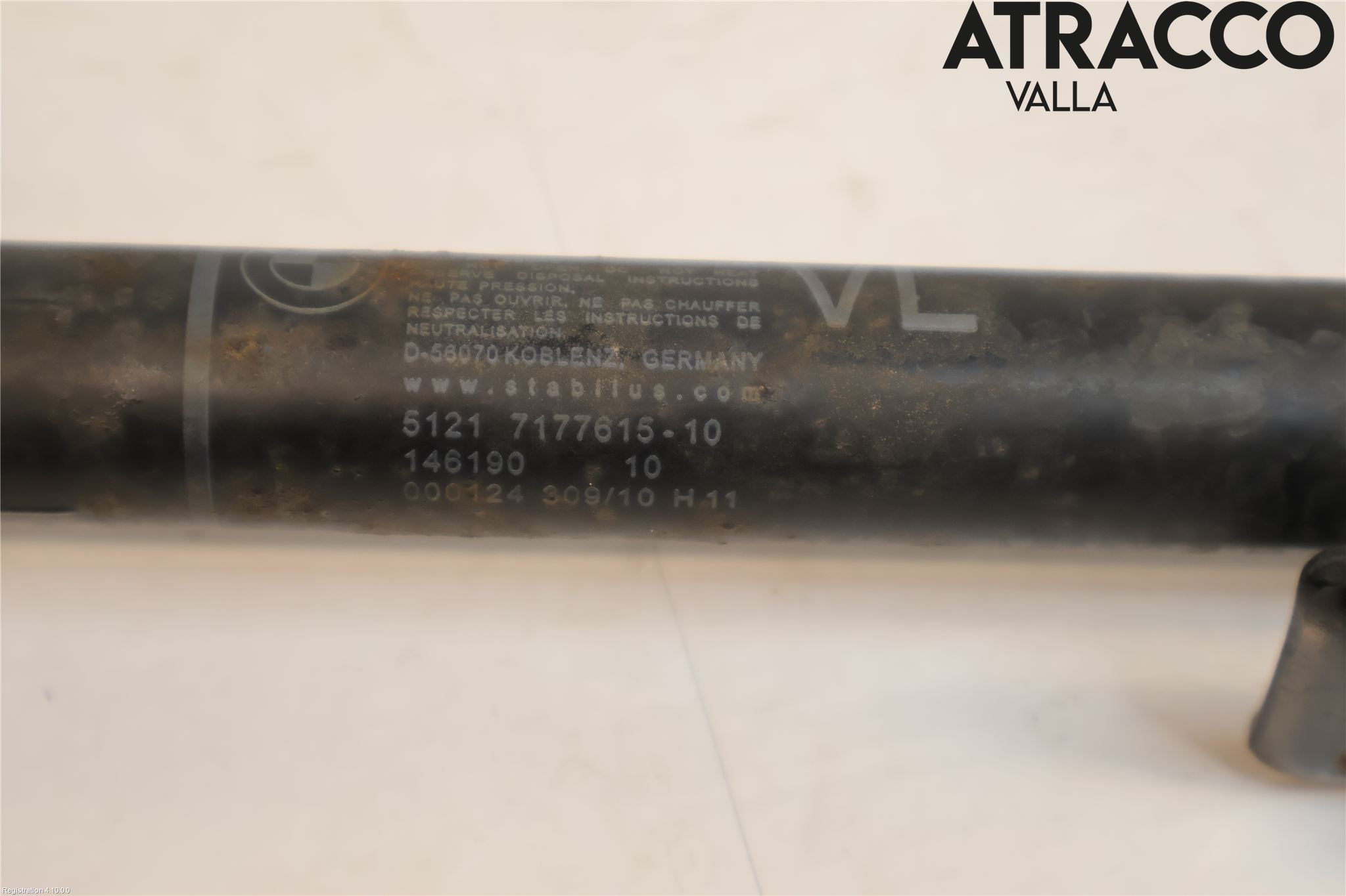 BMW 7 F01/02/03/04 09-15 Gasfjäder Övrigt