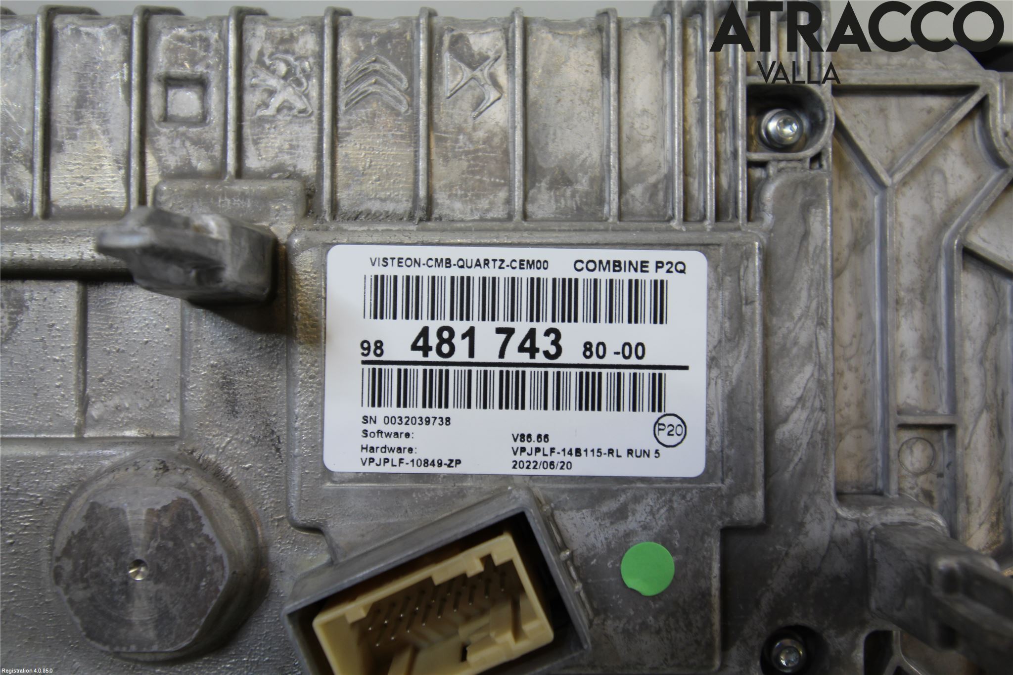 Peugeot 2008/E-2008 20- Instrument Komb