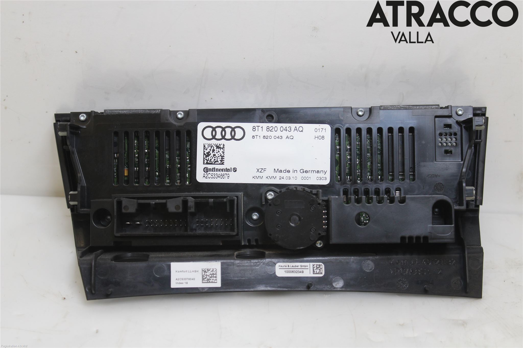 Audi A4/S4 08-11 Ac Styrenhet Ac Manöveren