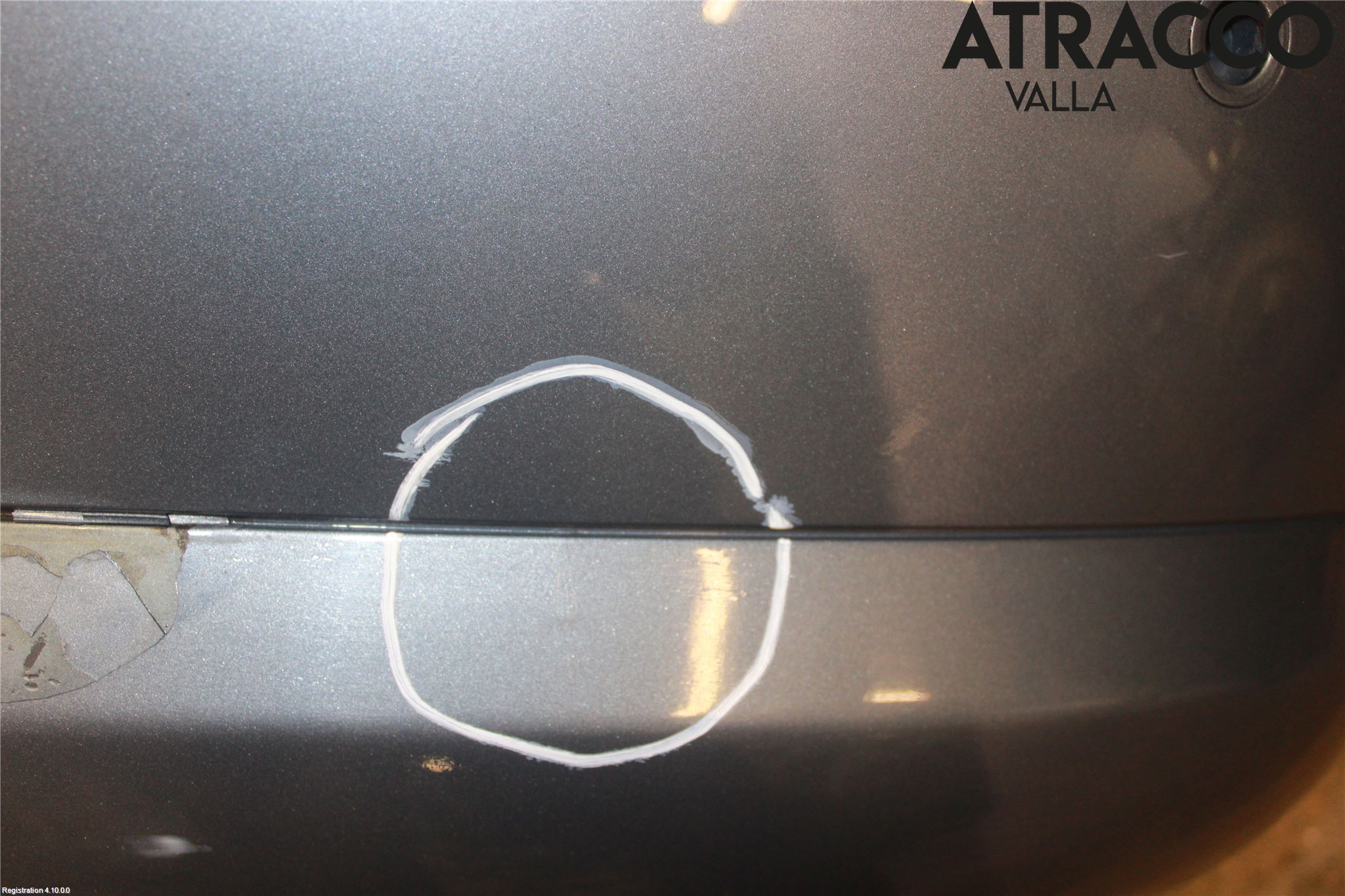 Volkswagen VW EOS  06-10 Stötfångarbeklädnad Bak