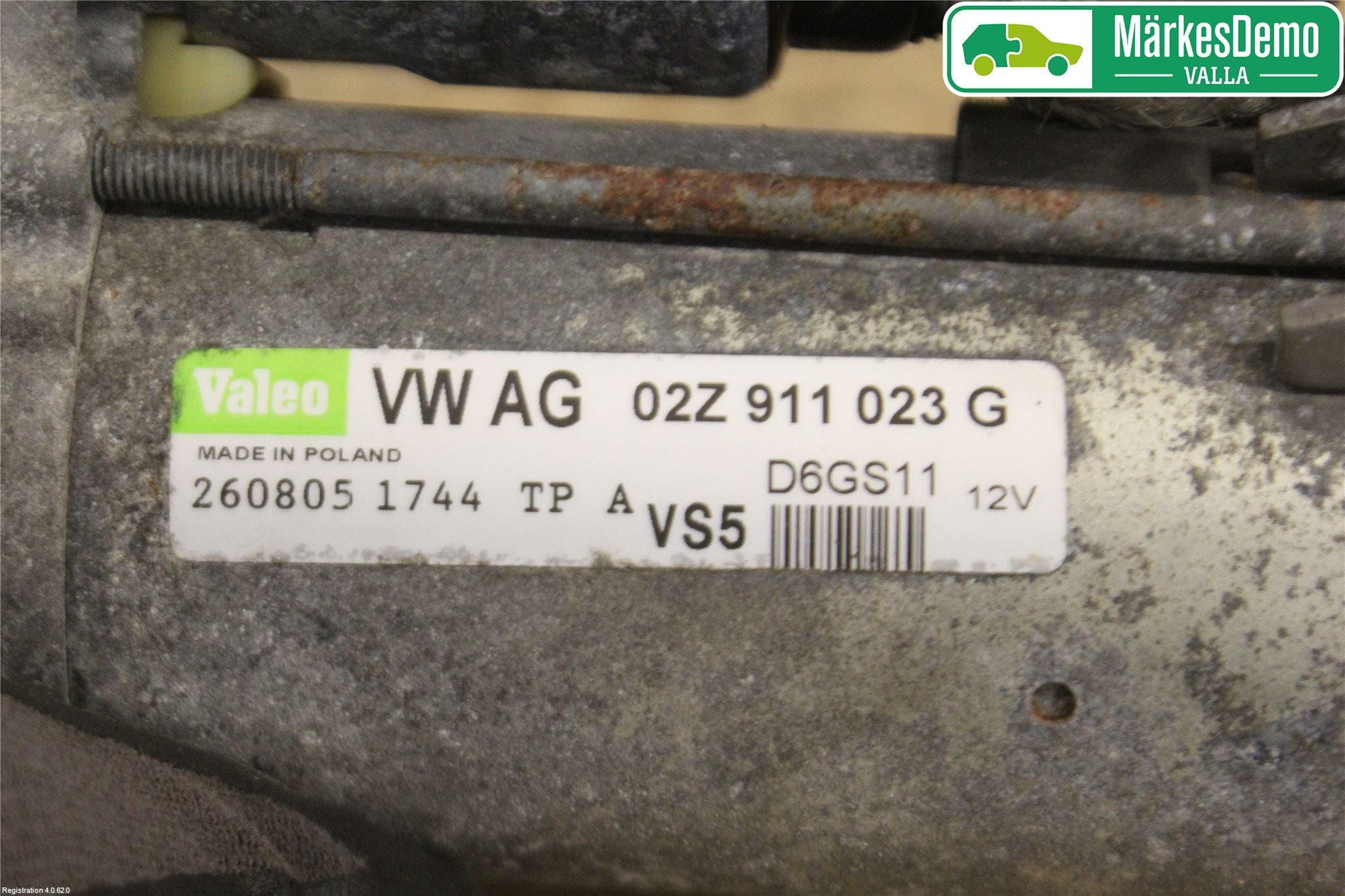 Volkswagen VW PASSAT 05-11 Startmotor