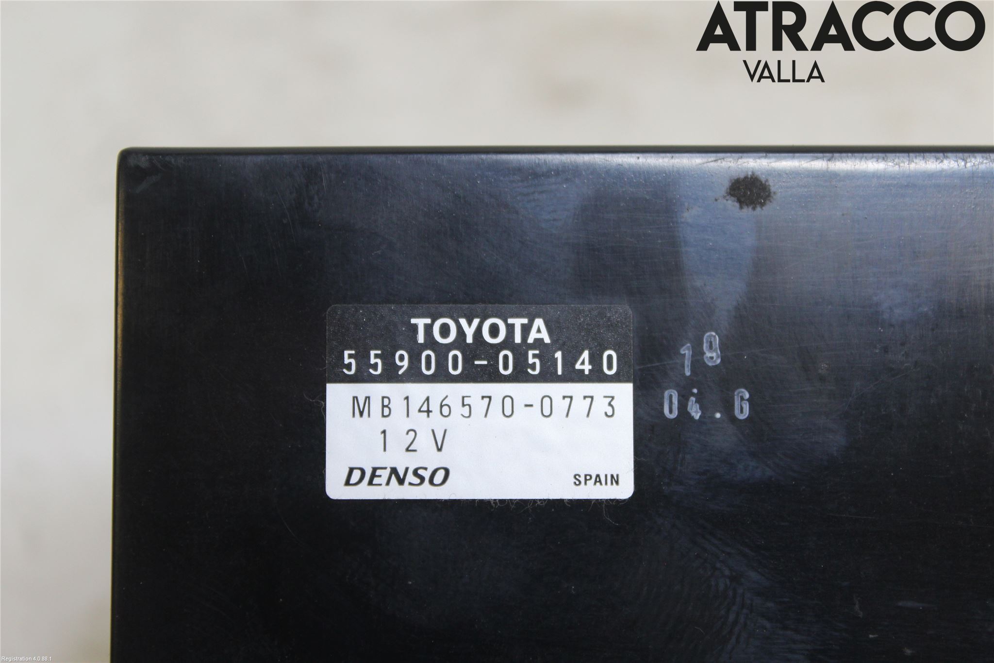 Toyota AVENSIS 03-06 Ac Styrenhet Ac Manöveren