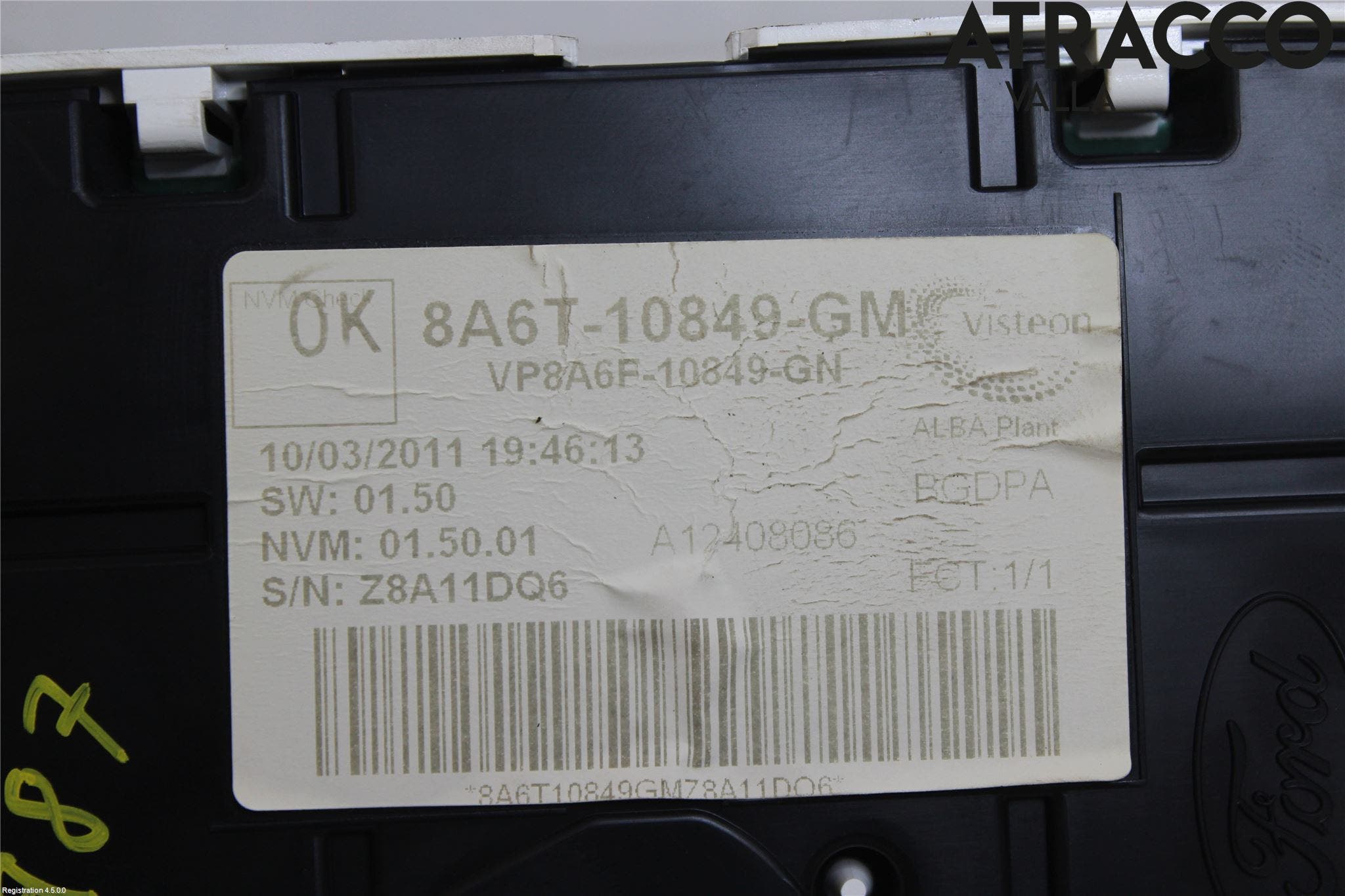 Ford FIESTA 09-12 Instrument Komb