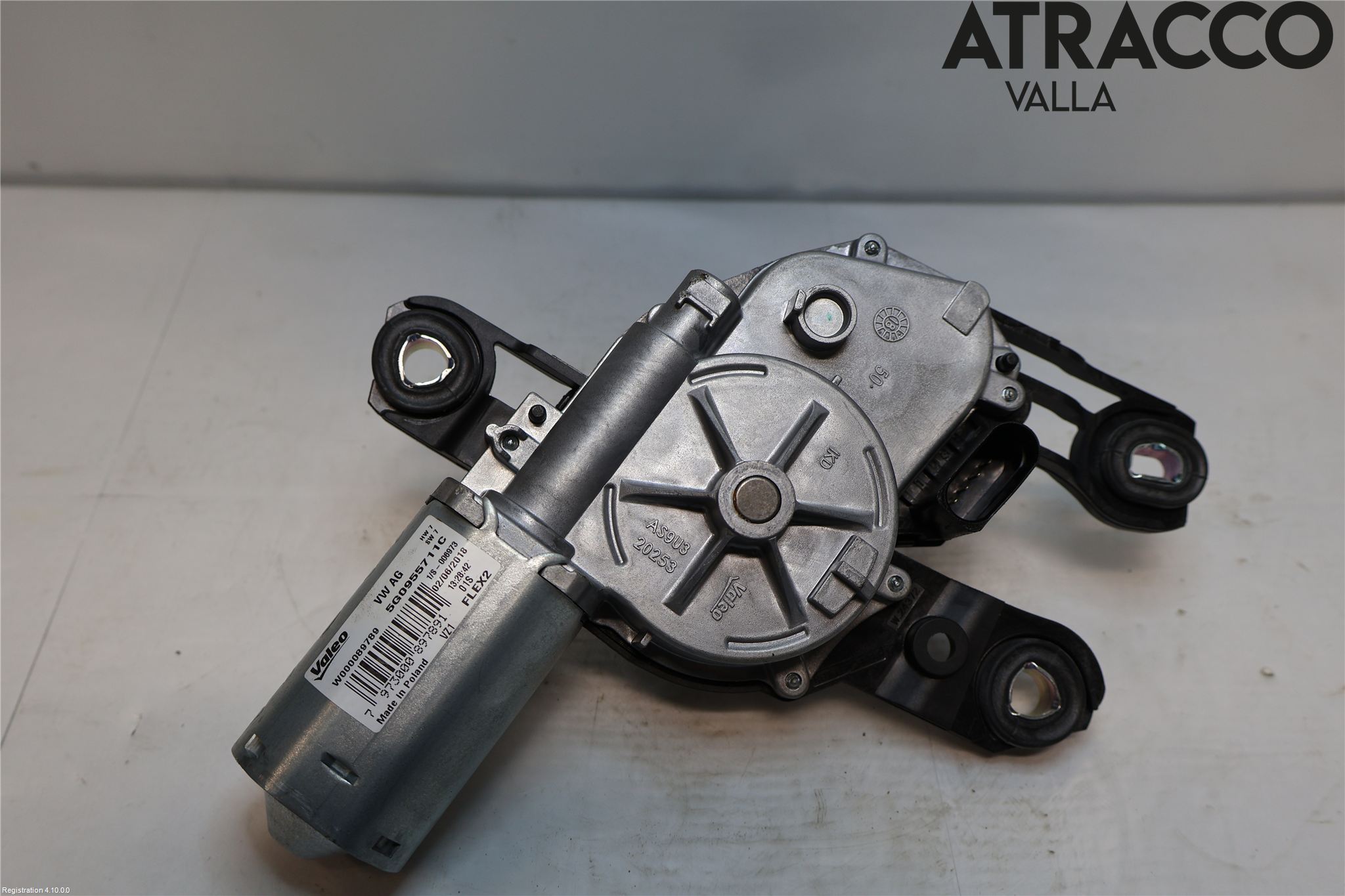 Volkswagen VW GOLF / E-GOLF VII 13-20 Torkarmotor Baklucka
