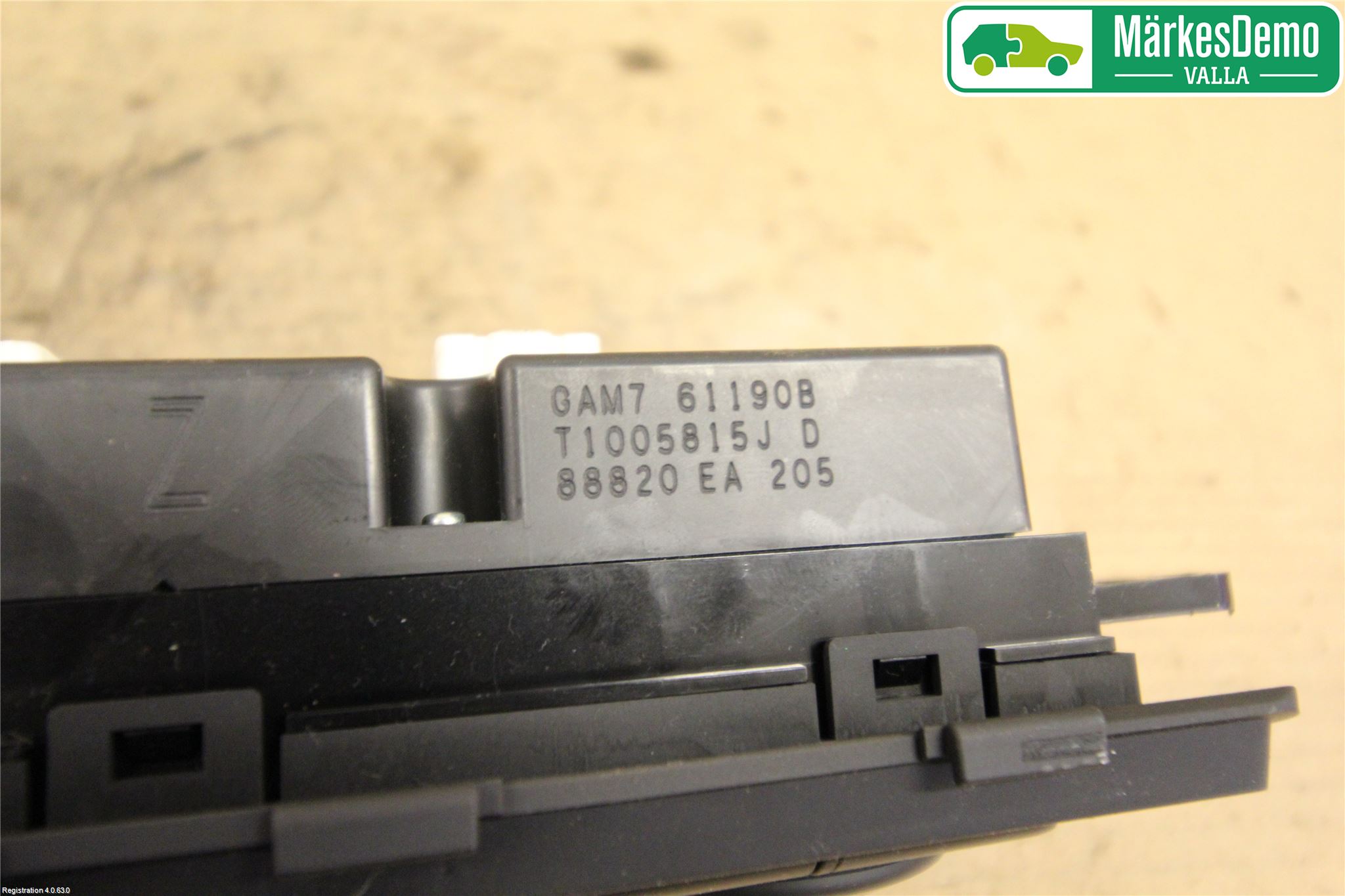 Mazda 6 08-13 Ac Styrenhet Ac Manöveren