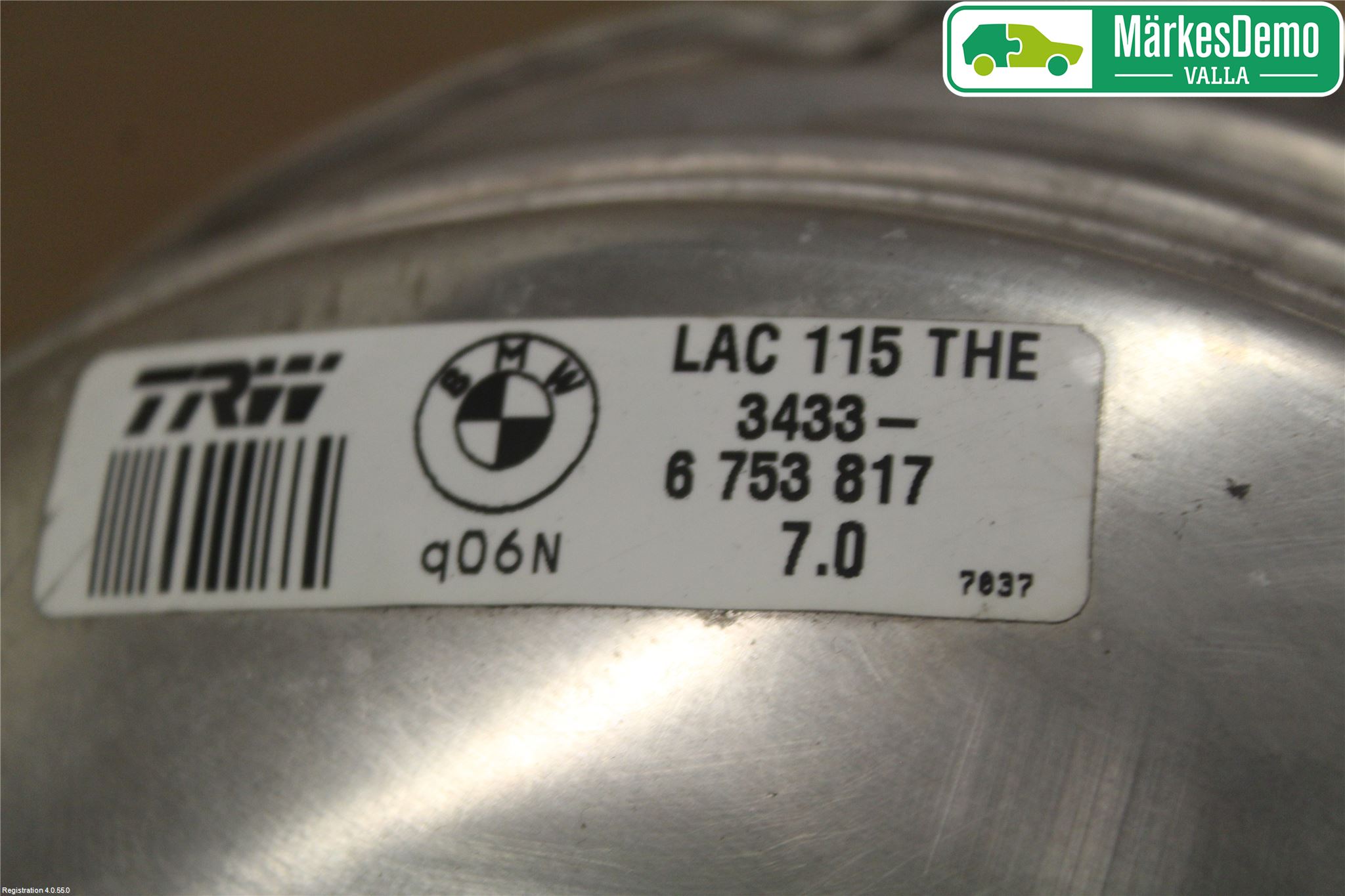 BMW 7 E65/66    00-08 Bromsservo