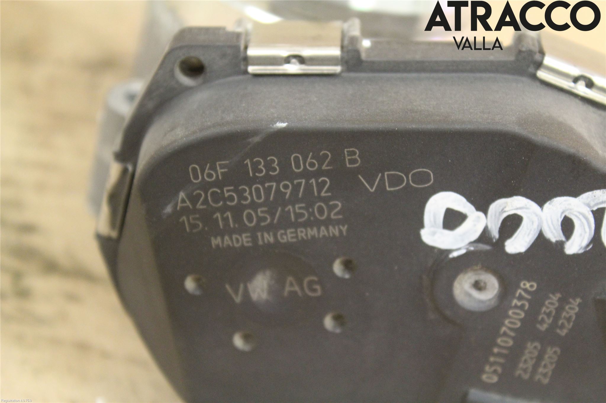 Volkswagen VW PASSAT 05-11 Injspjällhus