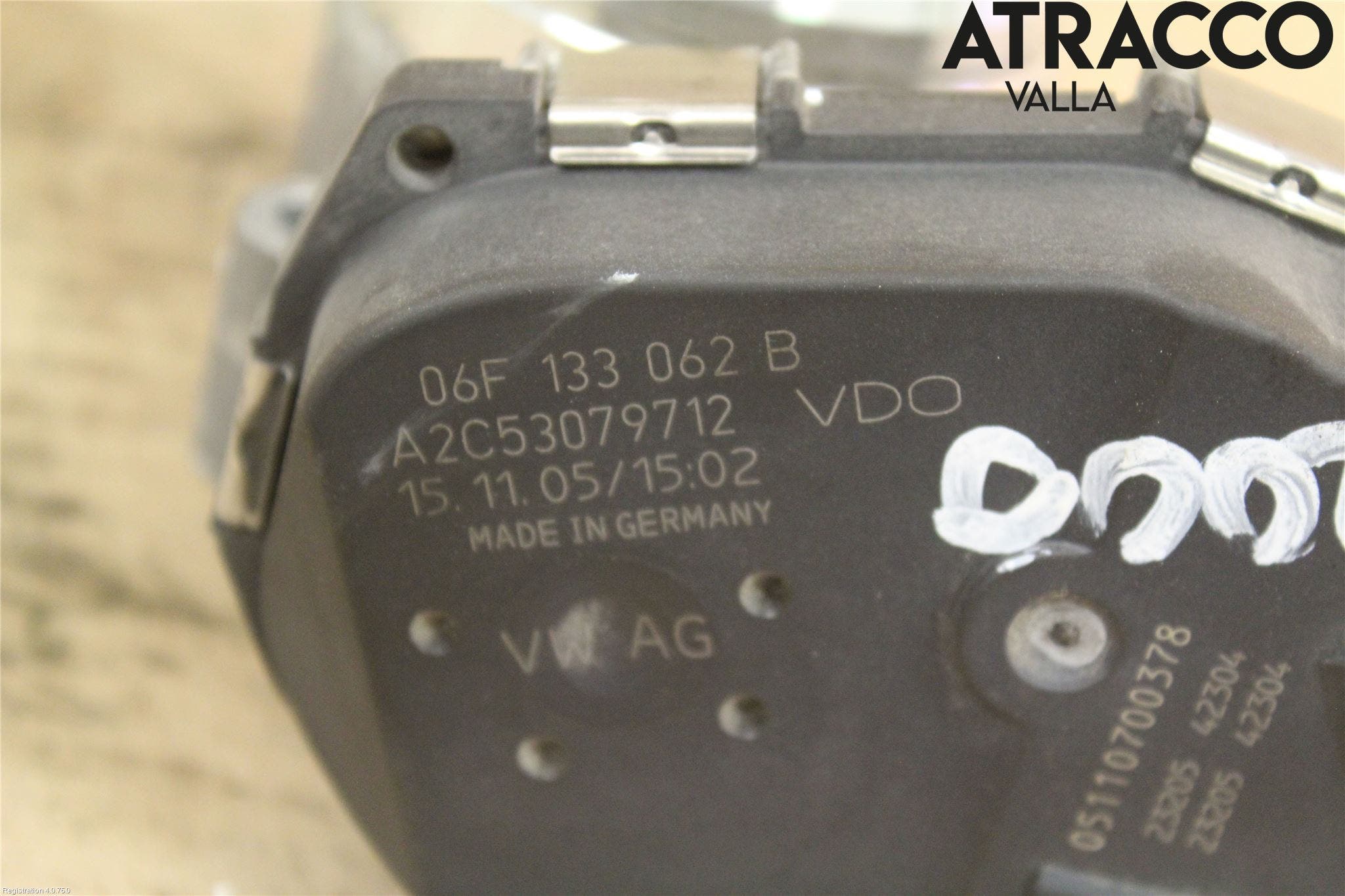 Volkswagen VW PASSAT 05-11 Injspjällhus