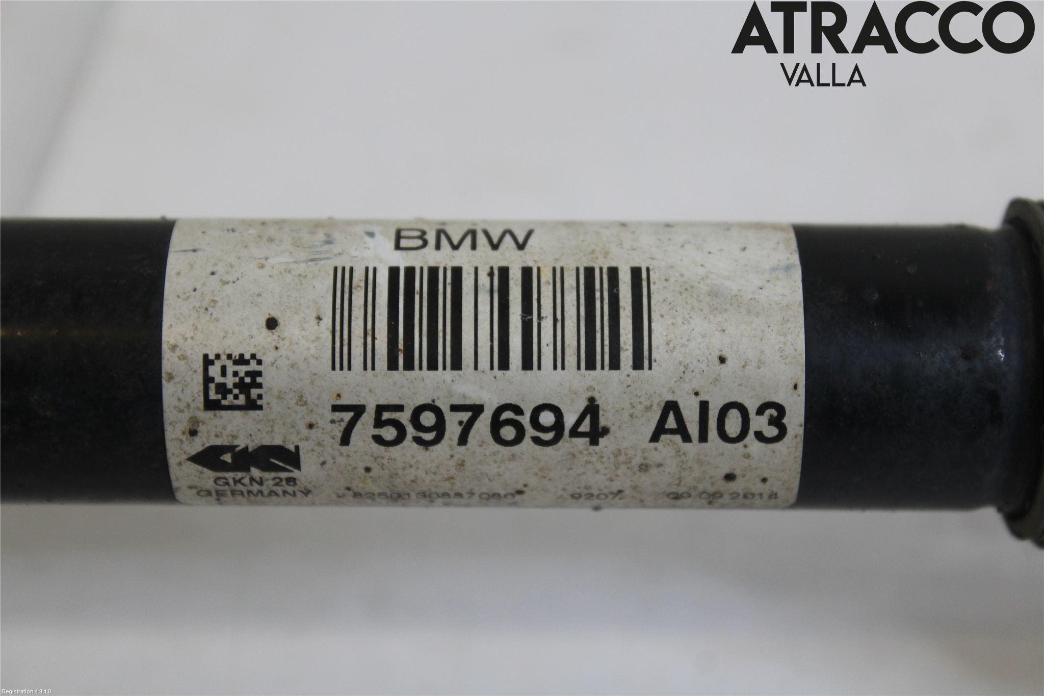 BMW 3 F30/F31/F80 12-19 Drivaxel Fram Höger