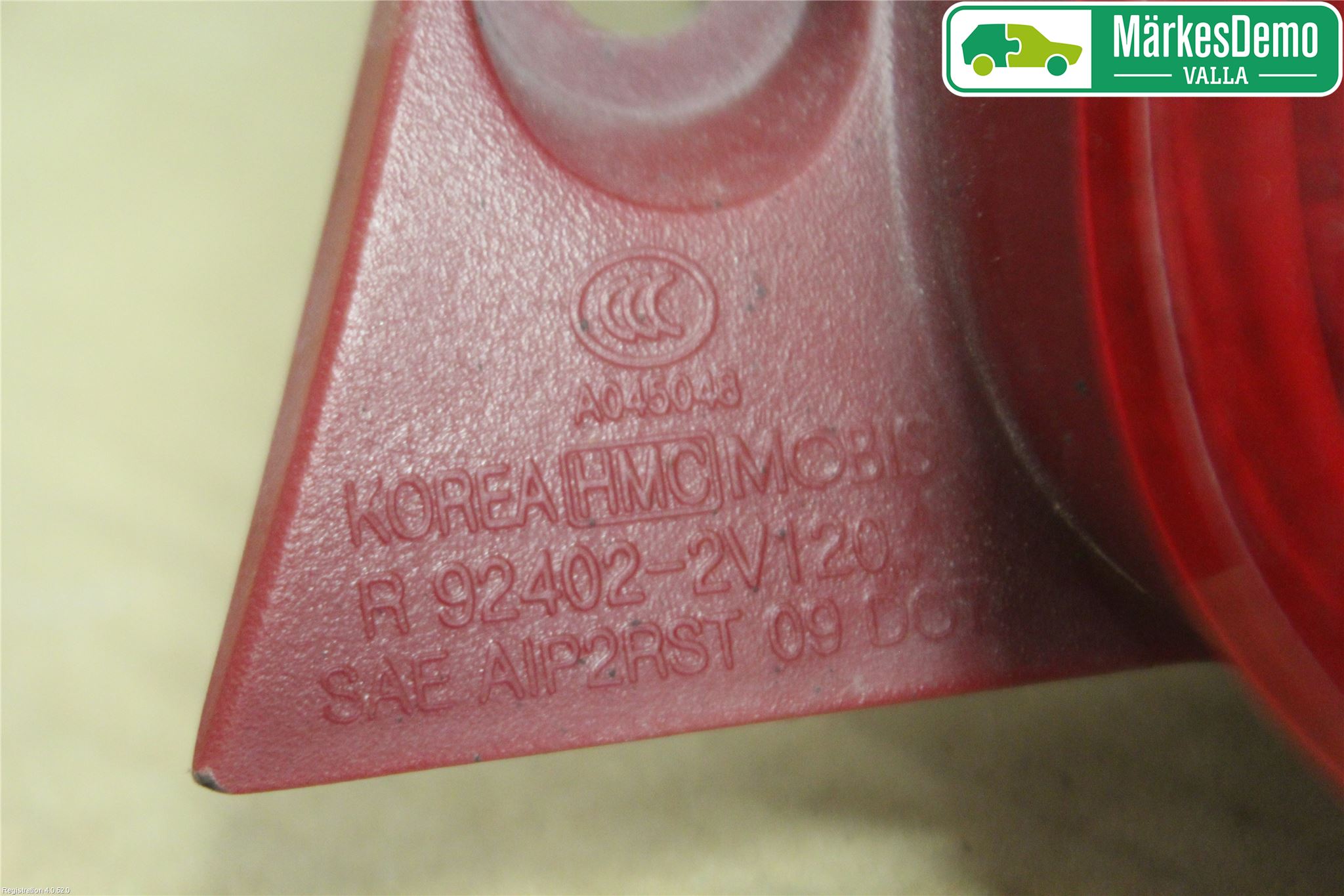 Hyundai VELOSTER 12-17 Bakljus Höger