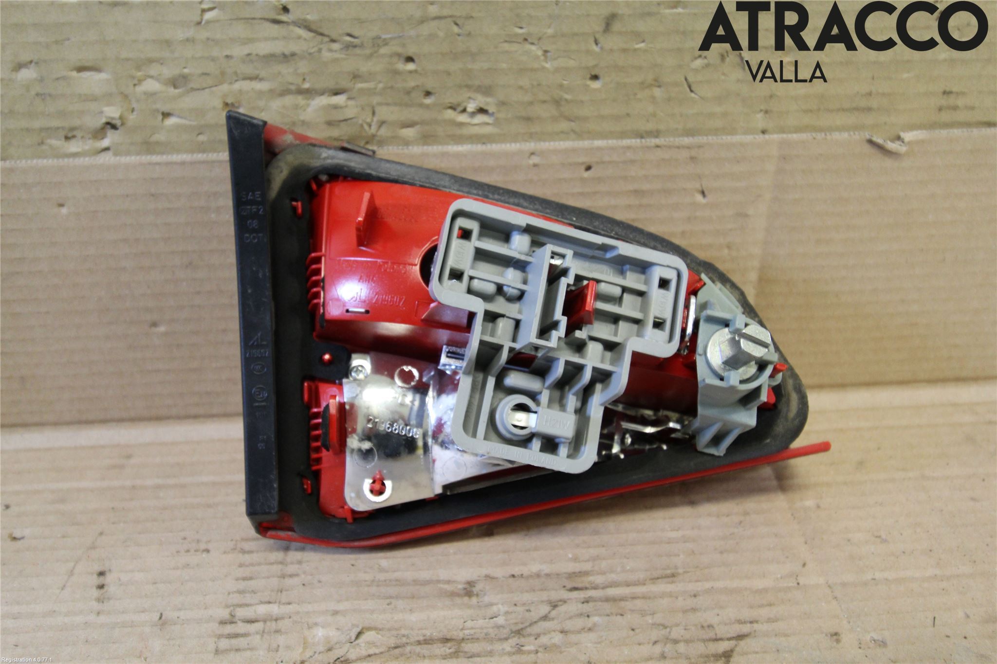 Audi A4/S4 08-11 Bakljus Lucka Hö