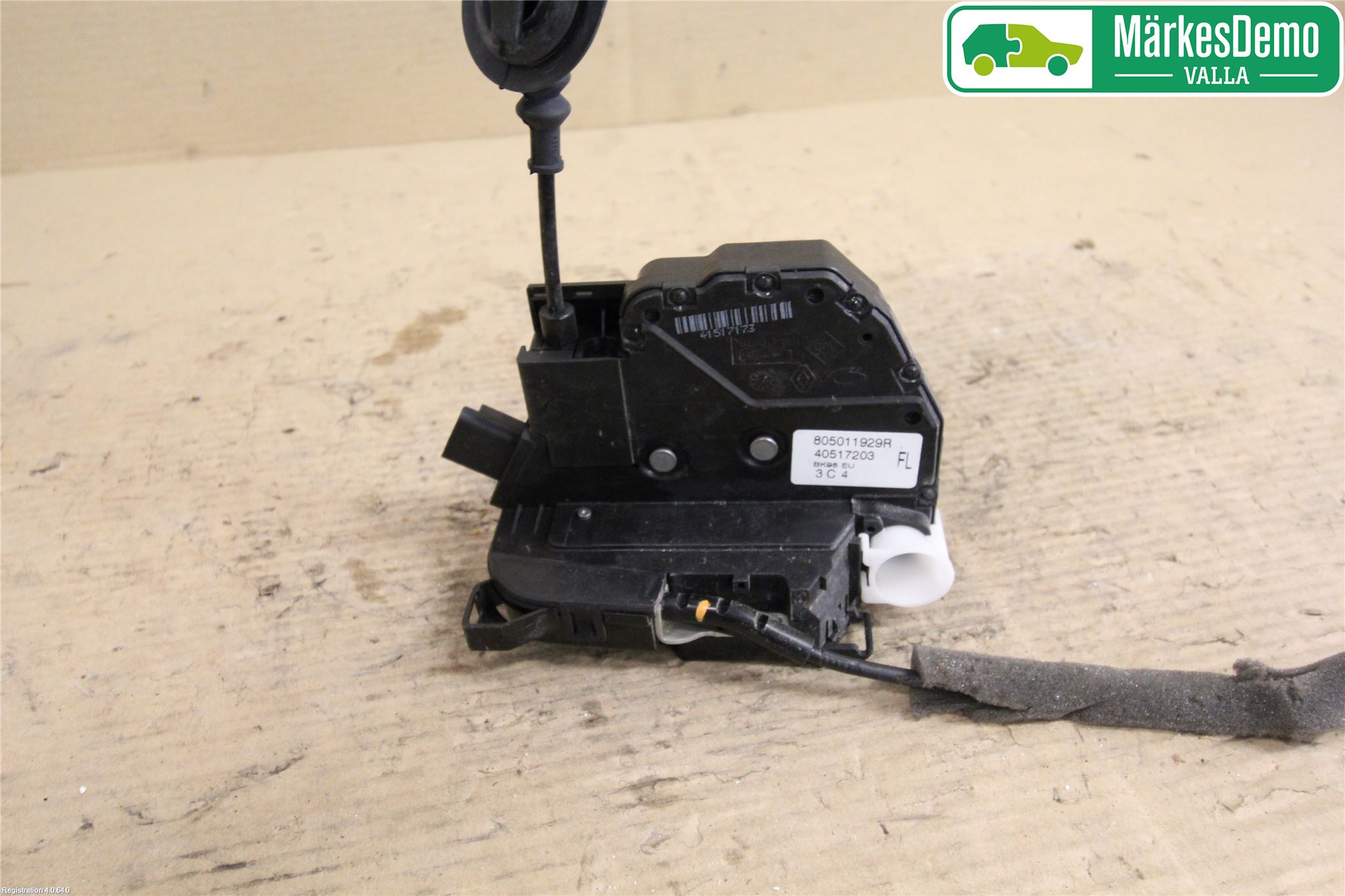 Renault CLIO IV 12-16 Låskista-Dörrlås