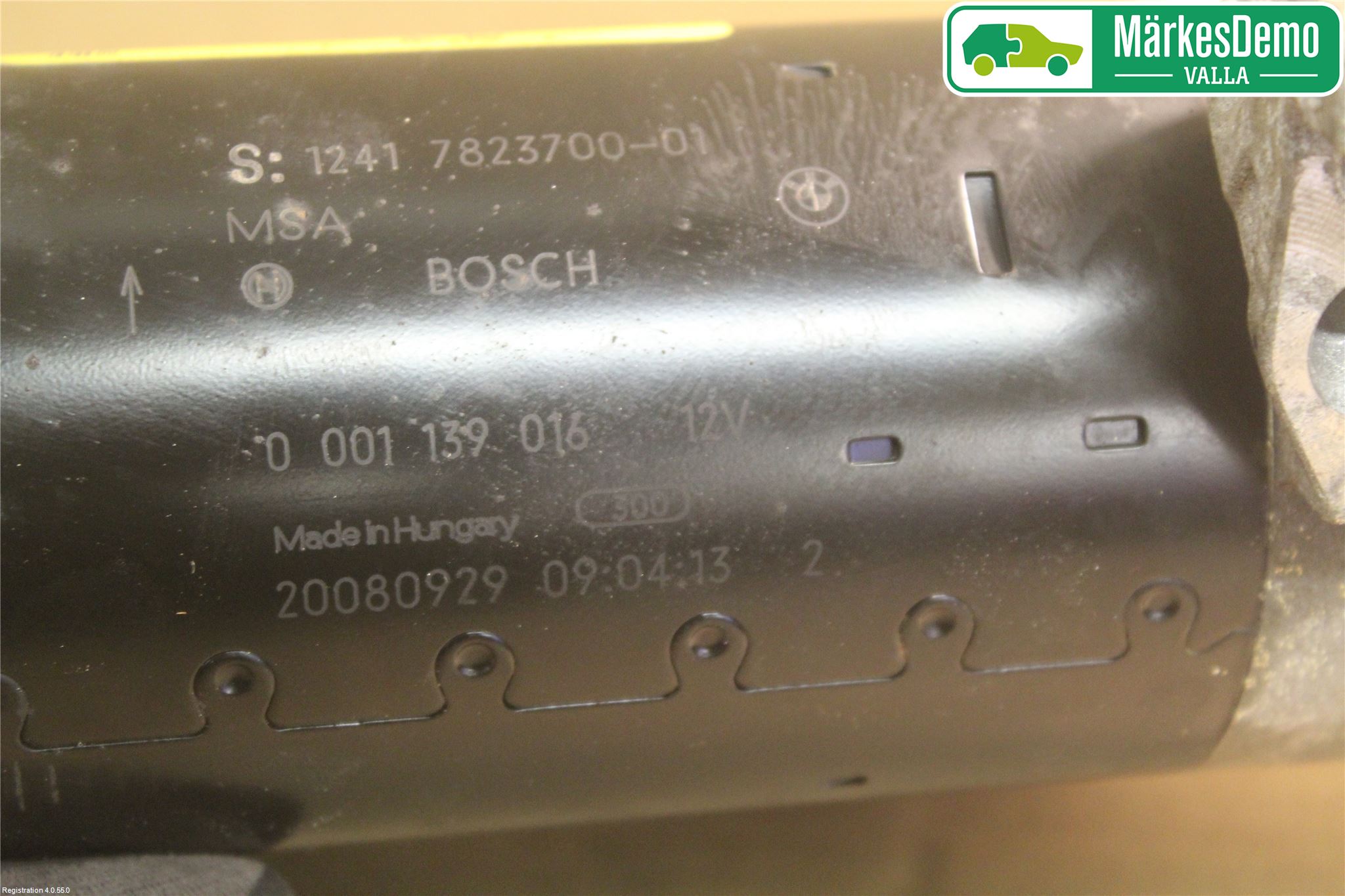 BMW 3 E90/91 SED/TOU 05-12 Startmotor Diesel