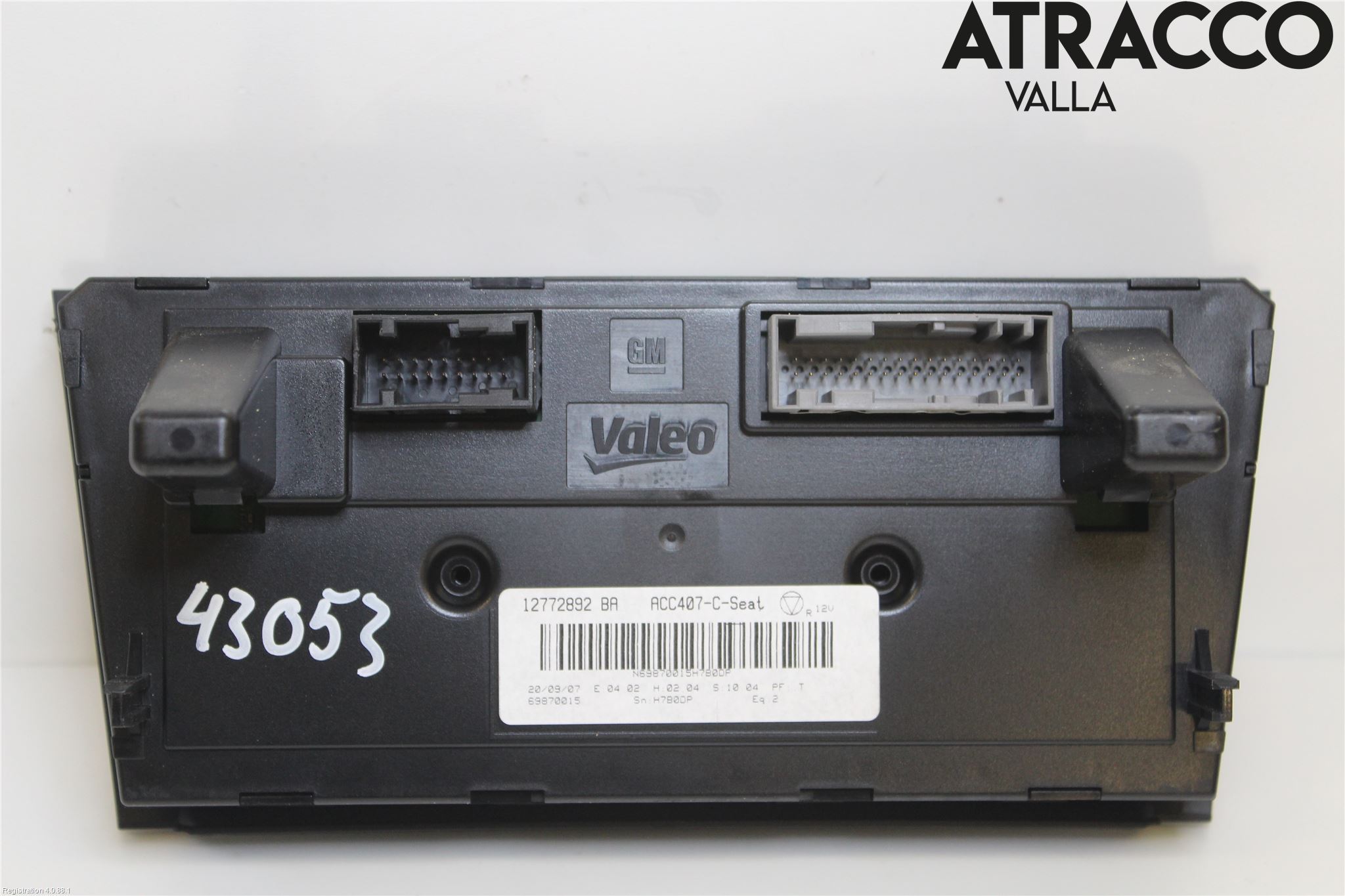 Saab 9-3 VER2/VER3 08-15 Ac Styrenhet Ac Manöveren
