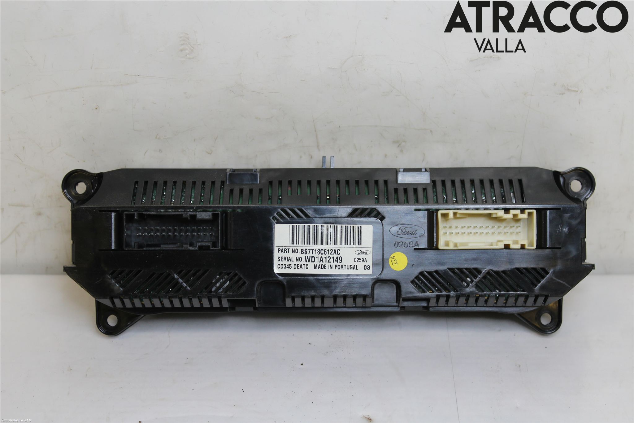 Ford MONDEO 07-15 Ac Styrenhet Ac Manöveren