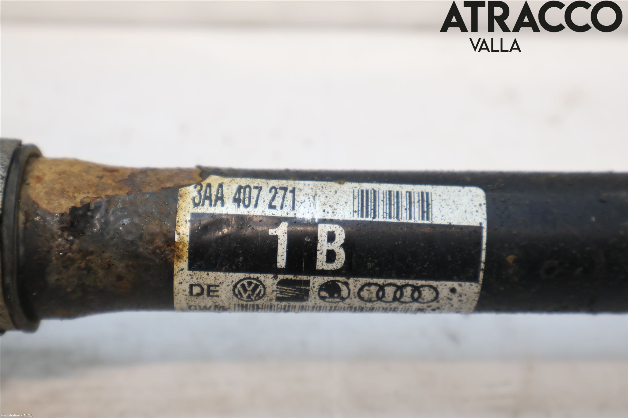 Volkswagen VW CADDY 11-15 Drivaxel Fram Vänster