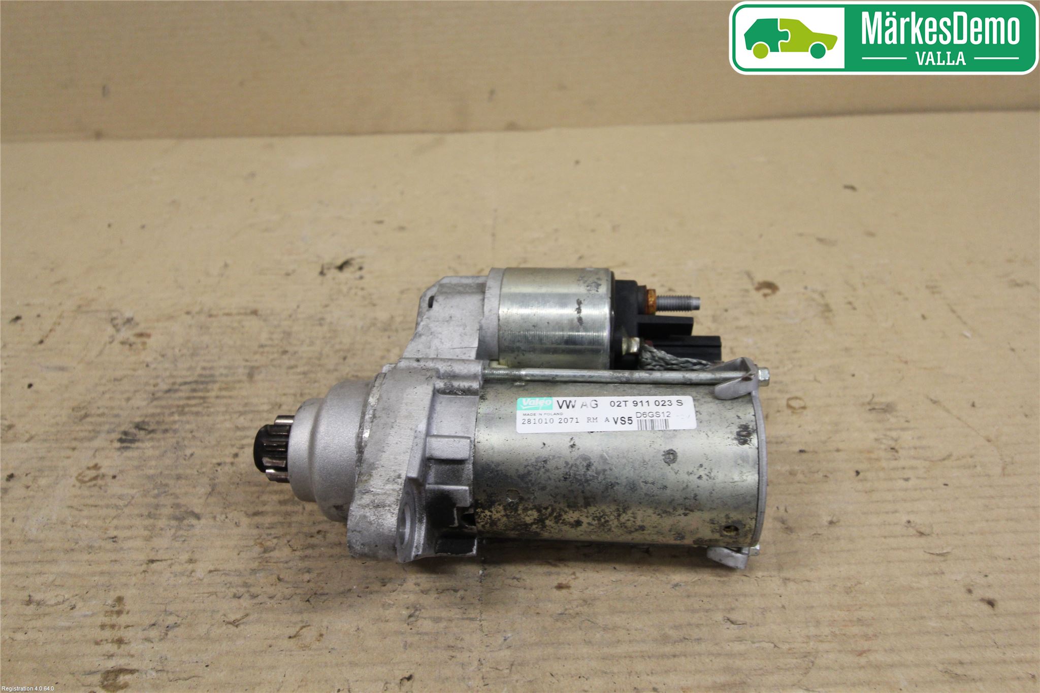 Volkswagen VW POLO 10-17 Startmotor